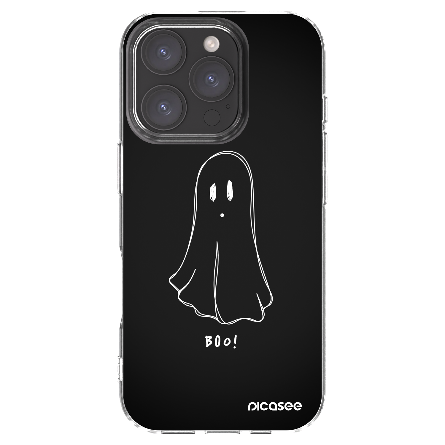 Picasee husă transparentă din silicon pentru Apple iPhone 16 Pro - Ghost 2