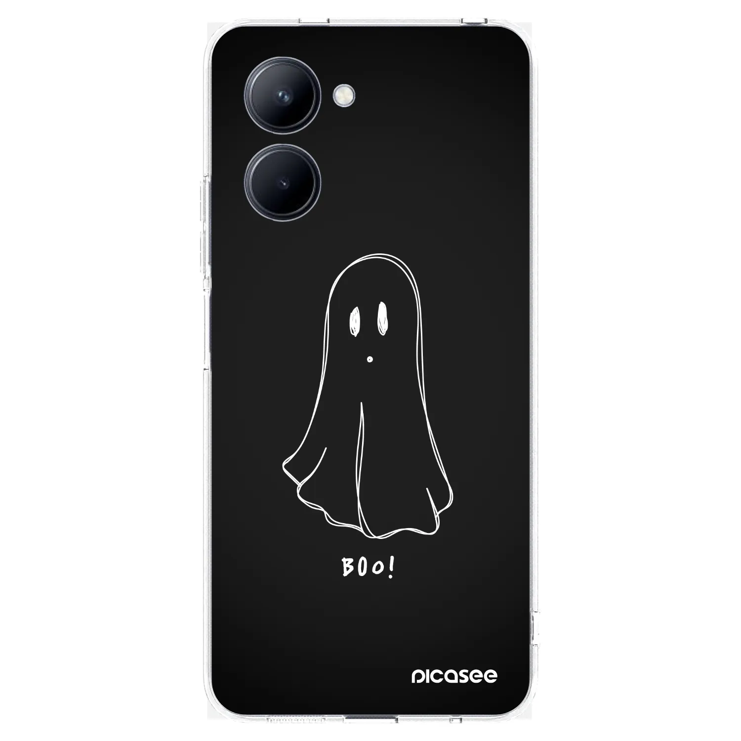Picasee husă transparentă din silicon pentru Realme C33 (2023) - Ghost 2
