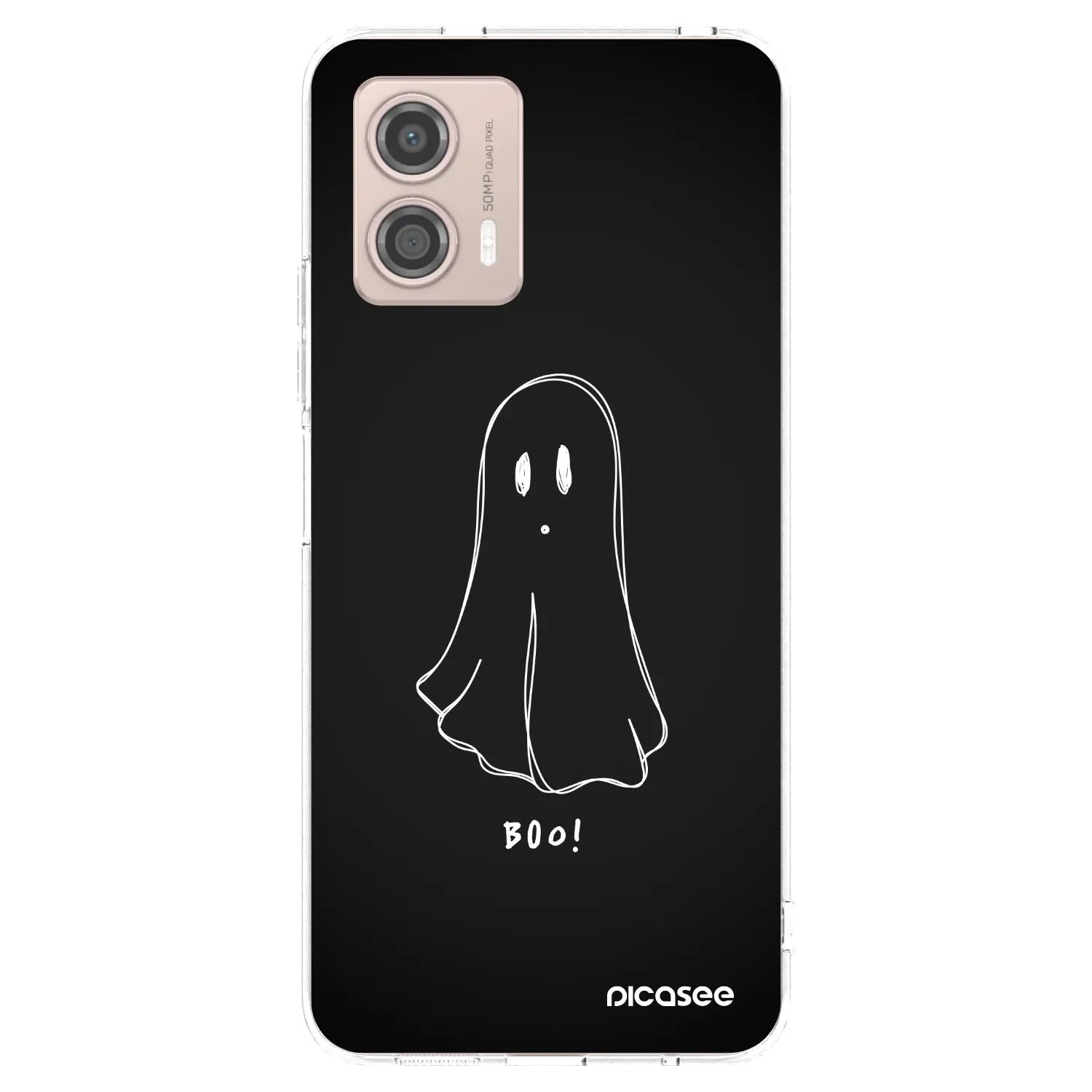 Picasee husă transparentă din silicon pentru Motorola Moto G53 5G - Ghost 2