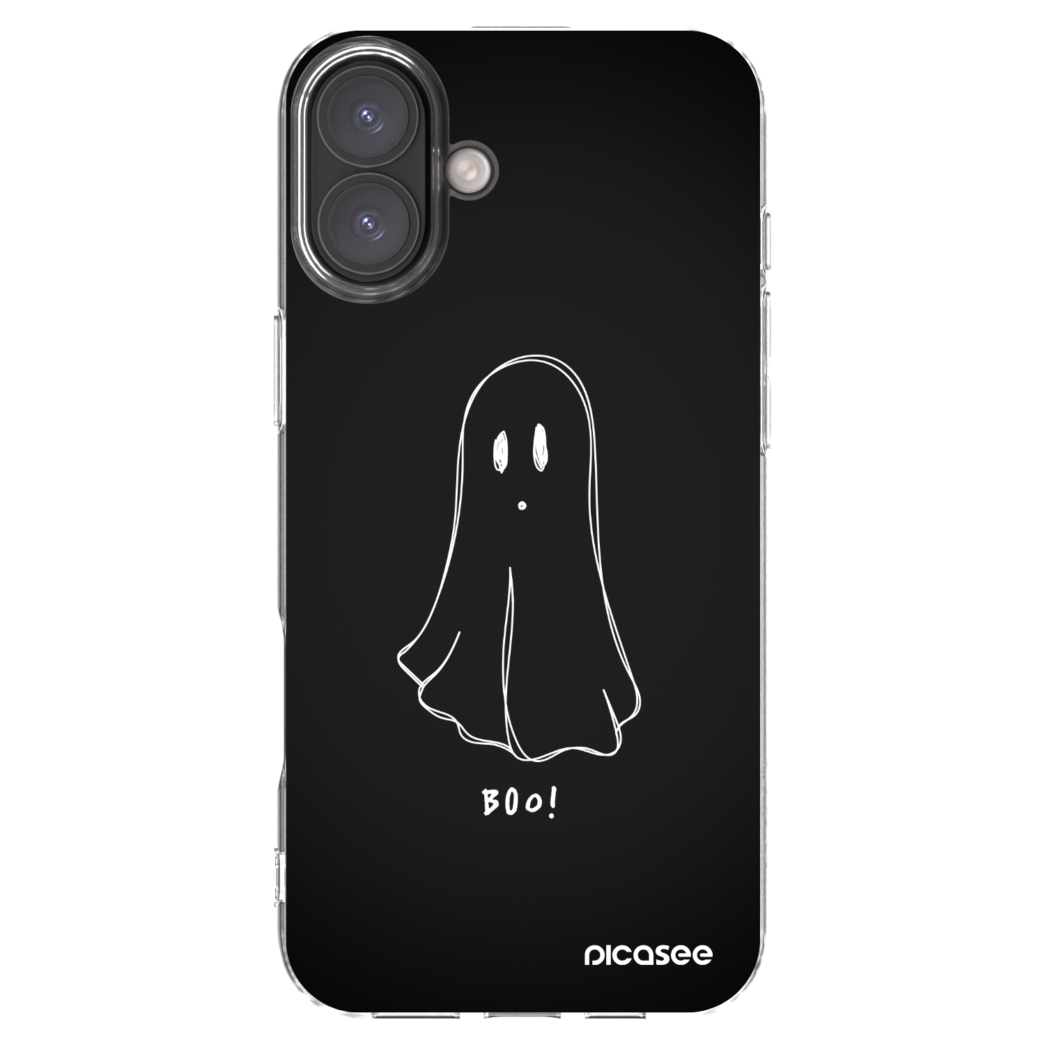 Picasee husă transparentă din silicon pentru Apple iPhone 16 Plus - Ghost 2