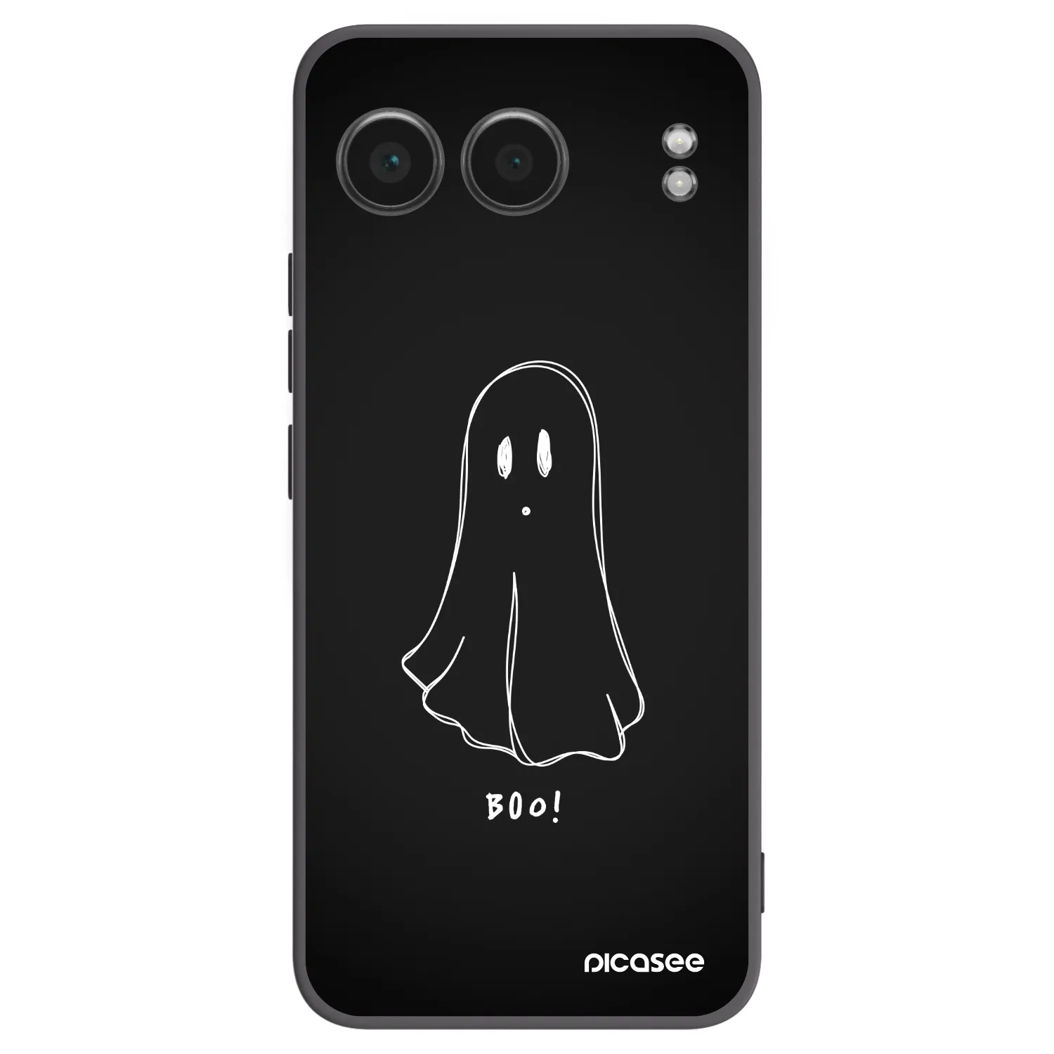 Picasee husă neagră din silicon pentru OnePlus Nord 4 - Ghost 2