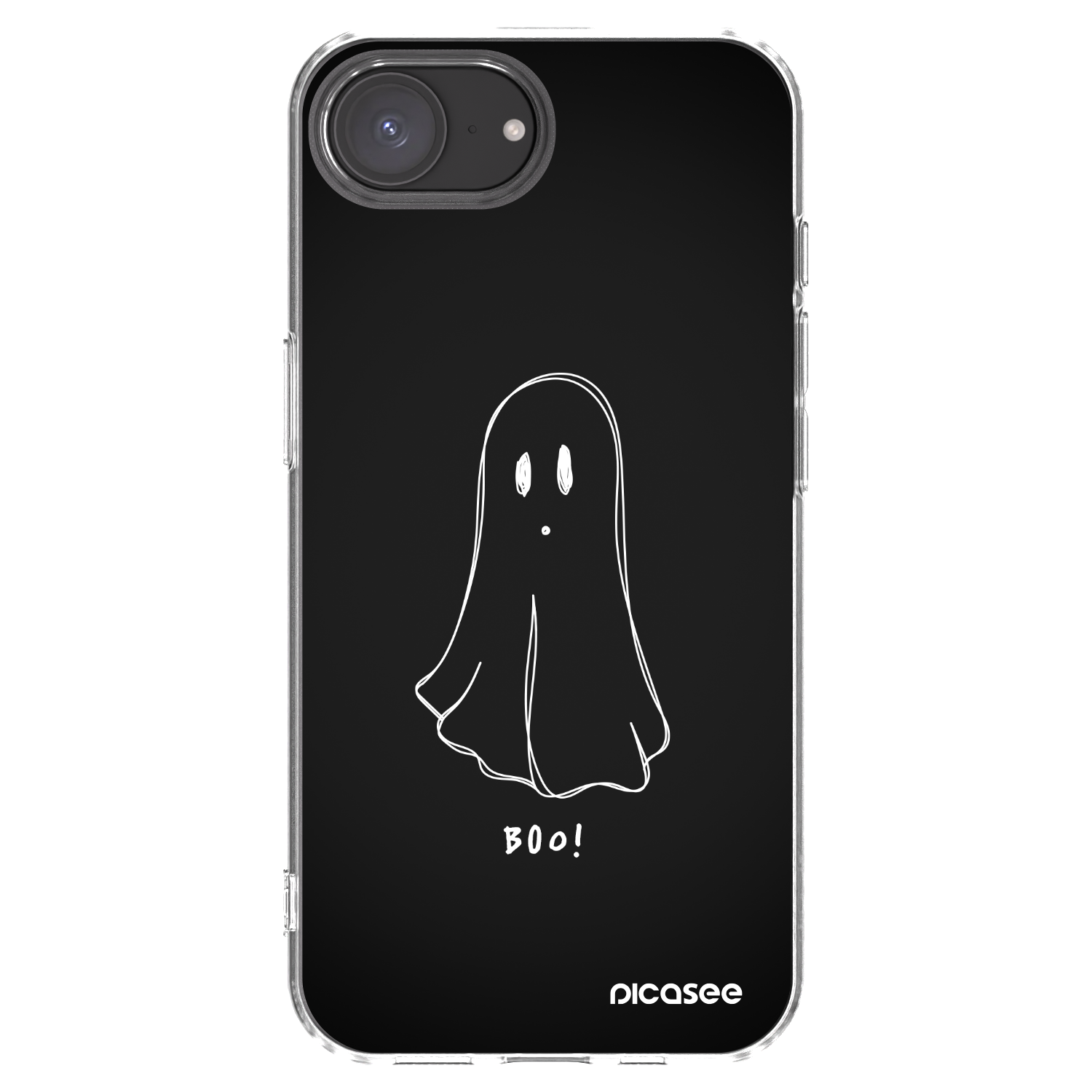 Picasee husă transparentă din silicon pentru Apple iPhone 16e - Ghost 2
