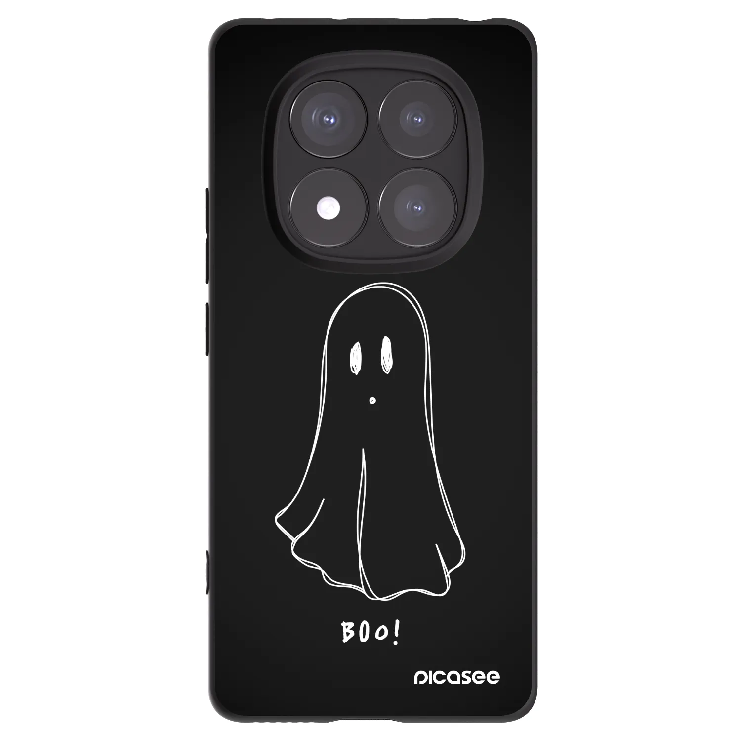 Picasee husă neagră din silicon pentru Xiaomi Redmi Note 14 Pro+ 5G - Ghost 2