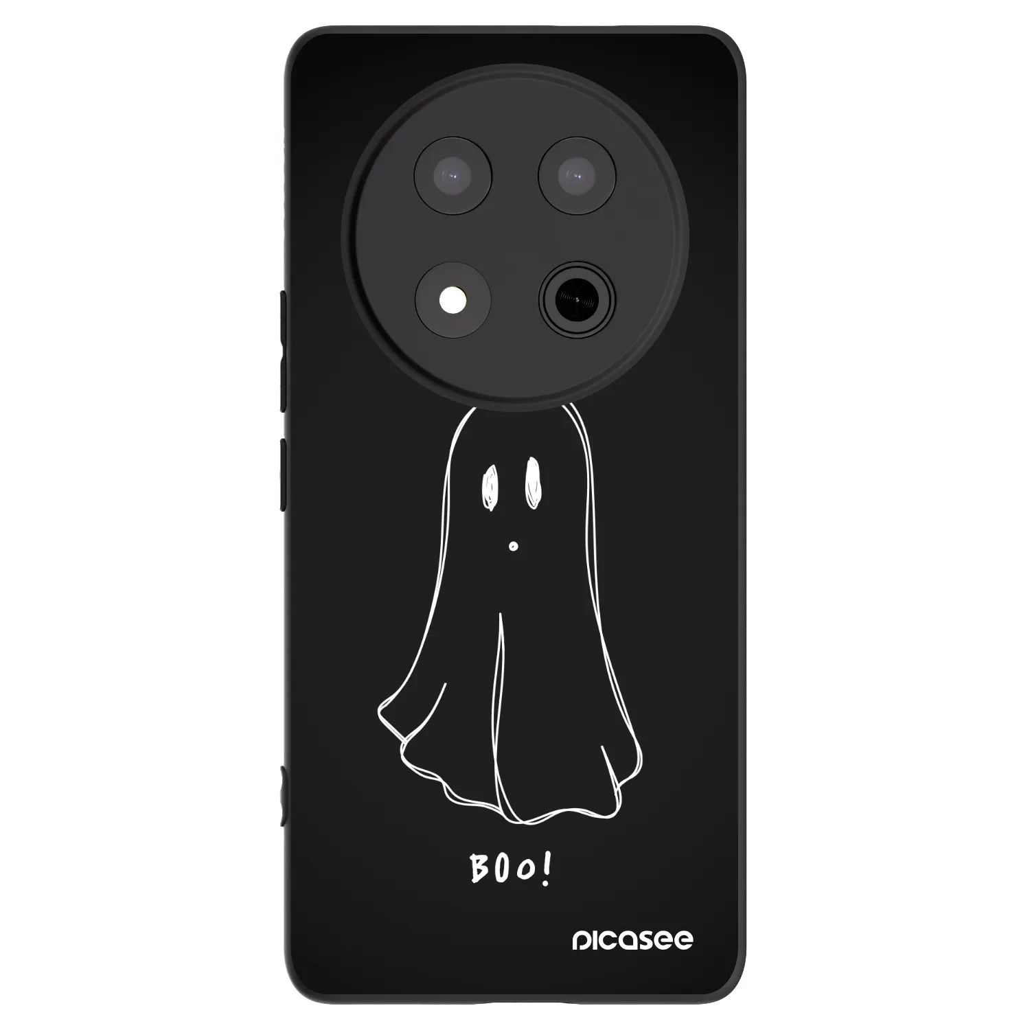 Picasee husă neagră din silicon pentru Honor Magic7 Lite 5G - Ghost 2