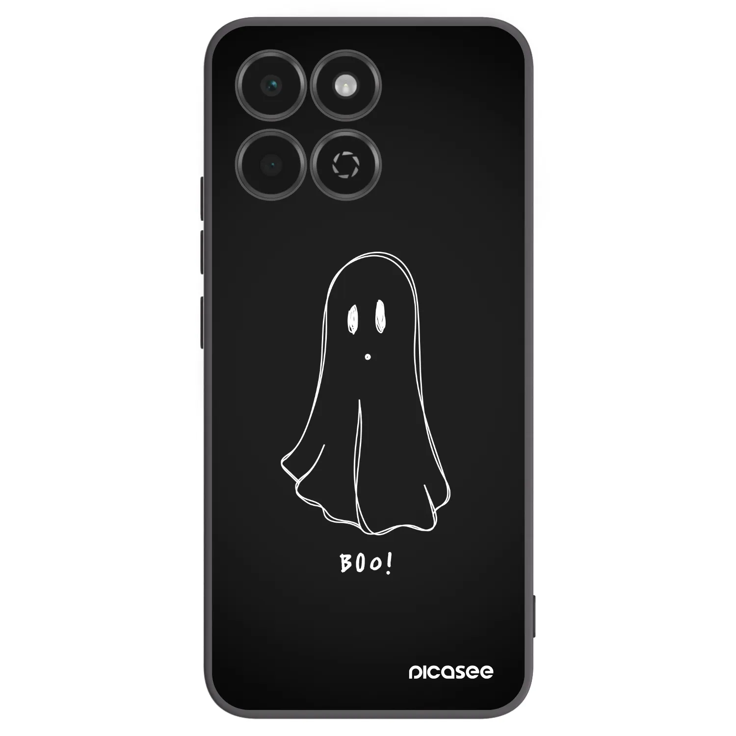 Picasee husă neagră din silicon pentru Honor 200 Smart 5G - Ghost 2