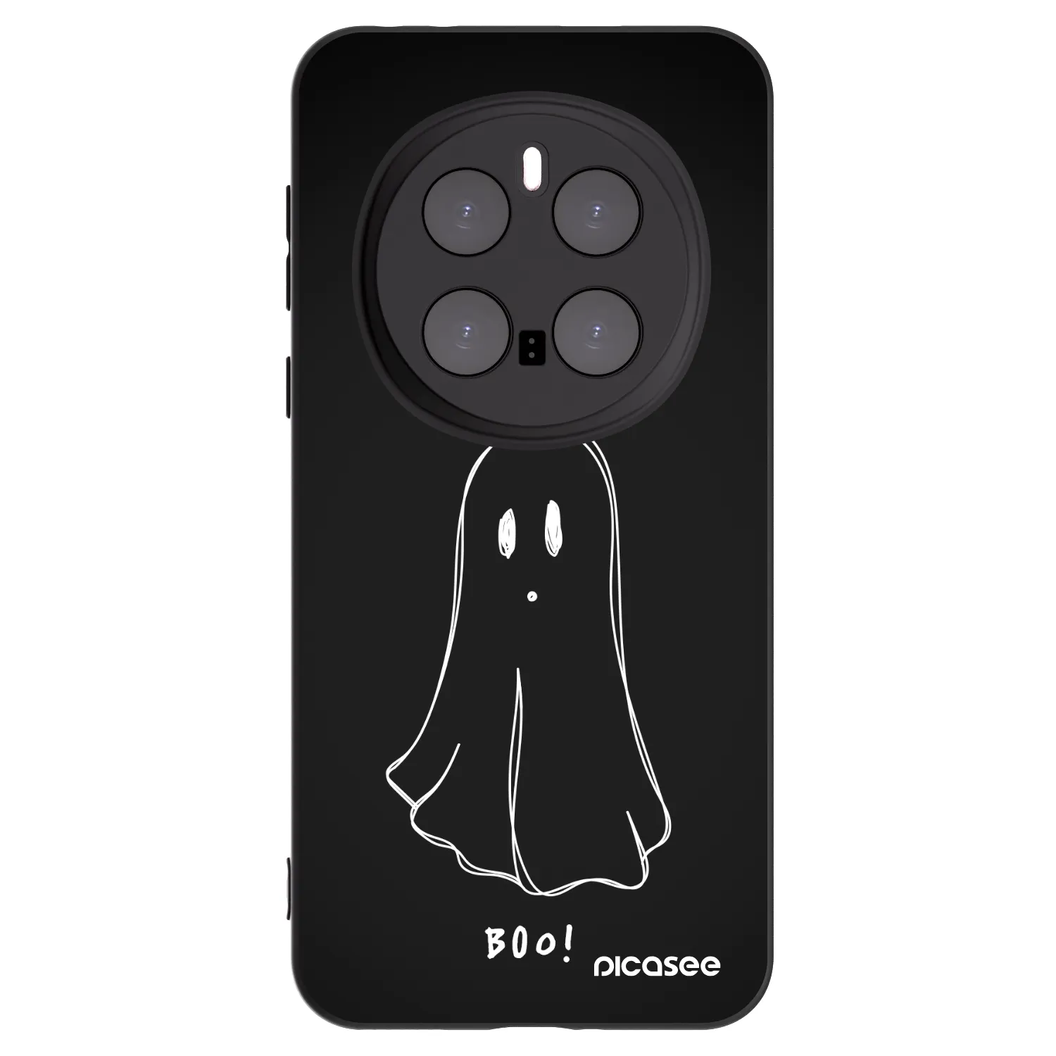Picasee husă neagră din silicon pentru Honor Magic7 Pro 5G - Ghost 2