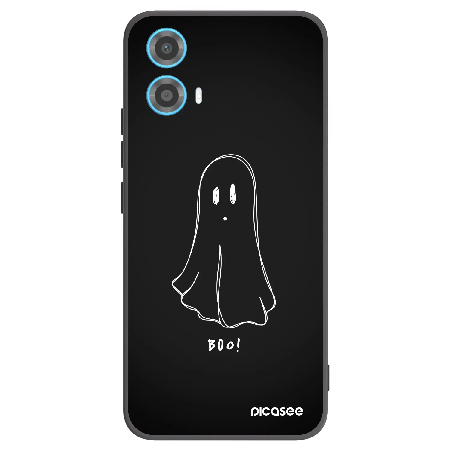 Picasee husă neagră din silicon pentru Motorola Moto G34 5G - Ghost 2