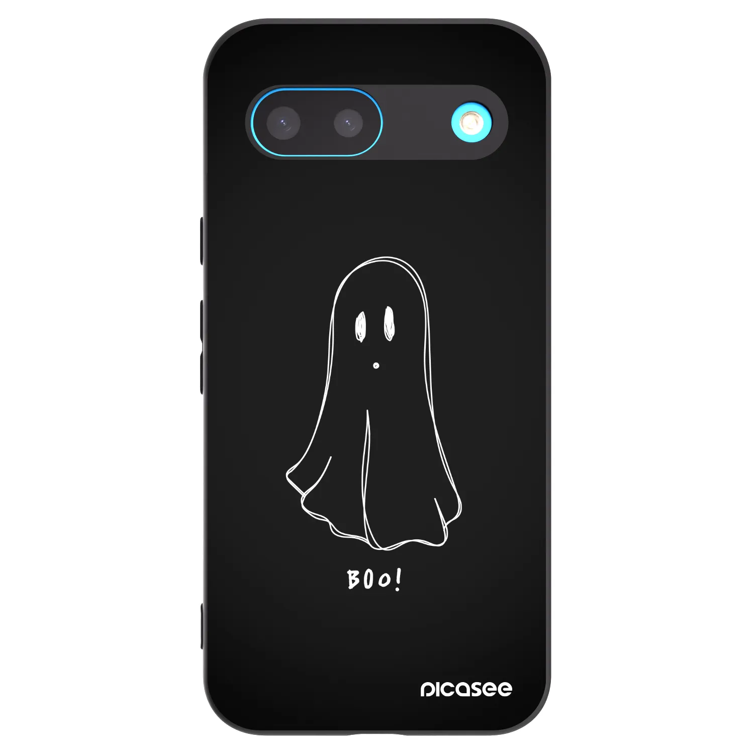 Picasee husă neagră din silicon pentru Google Pixel 8 - Ghost 2