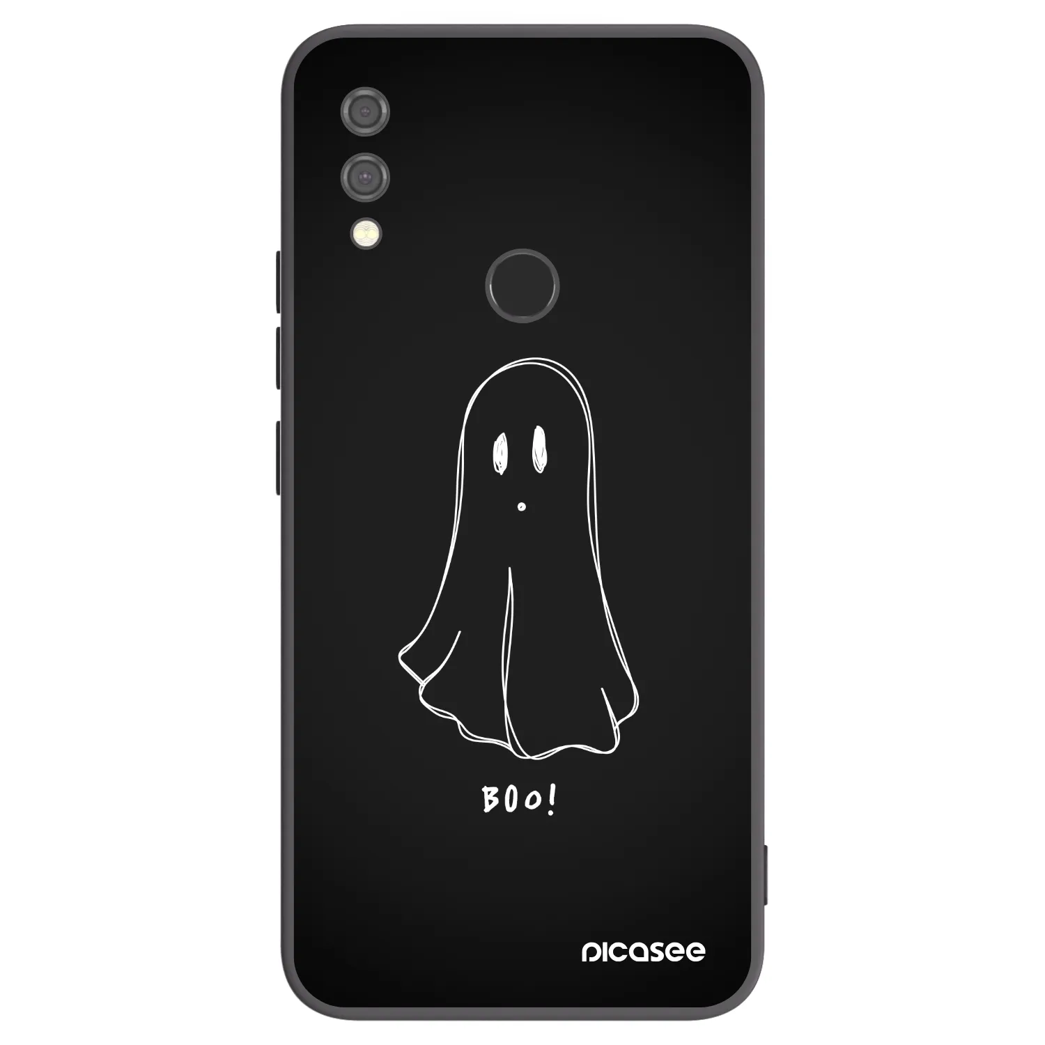 Picasee husă neagră din silicon pentru Xiaomi Redmi Note 7 - Ghost 2