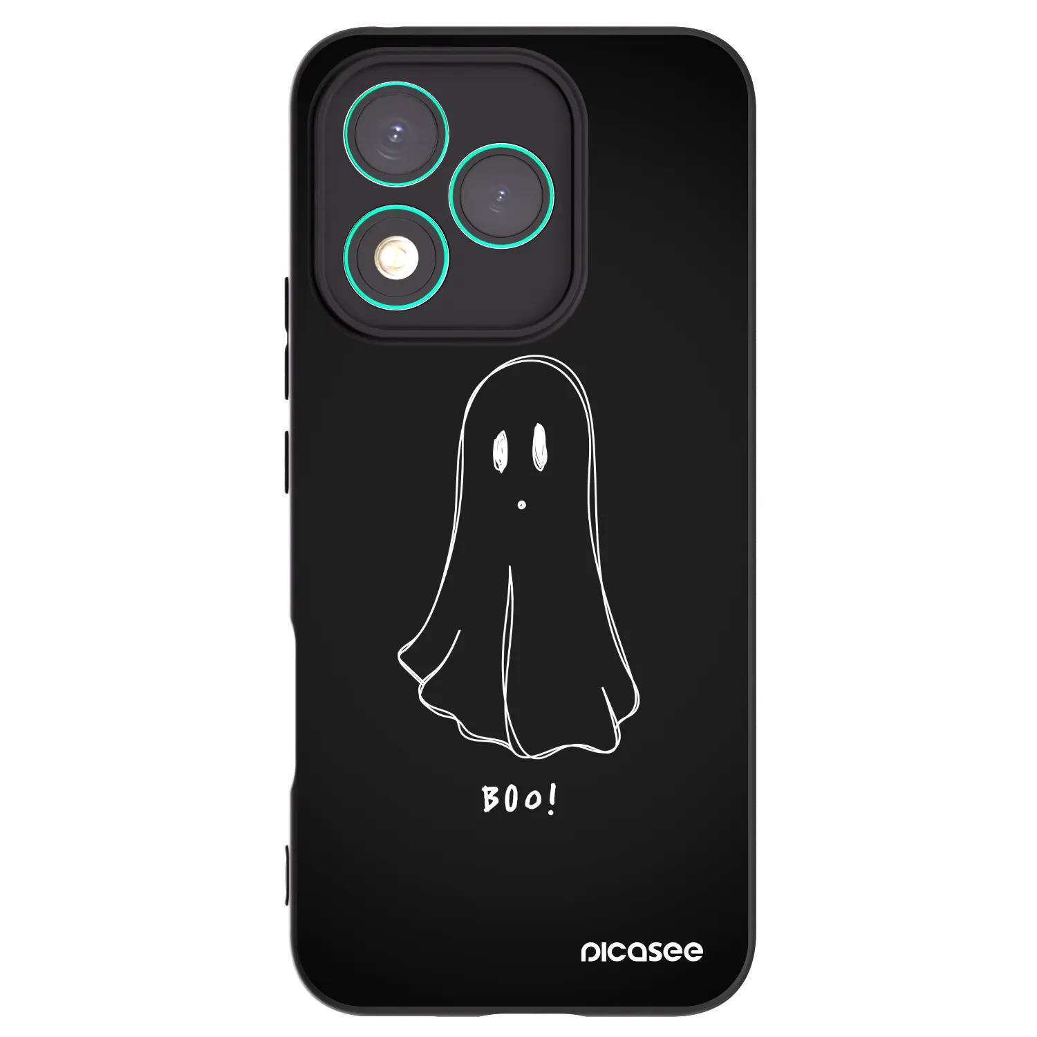 Picasee husă neagră din silicon pentru Honor 400 Lite 5G - Ghost 2