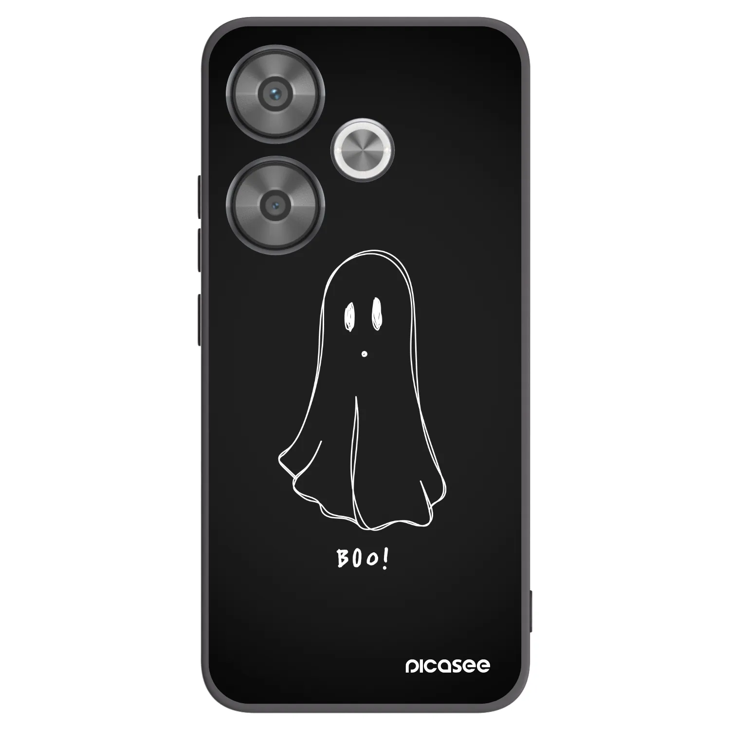 Picasee husă neagră din silicon pentru Xiaomi Poco F6 - Ghost 2