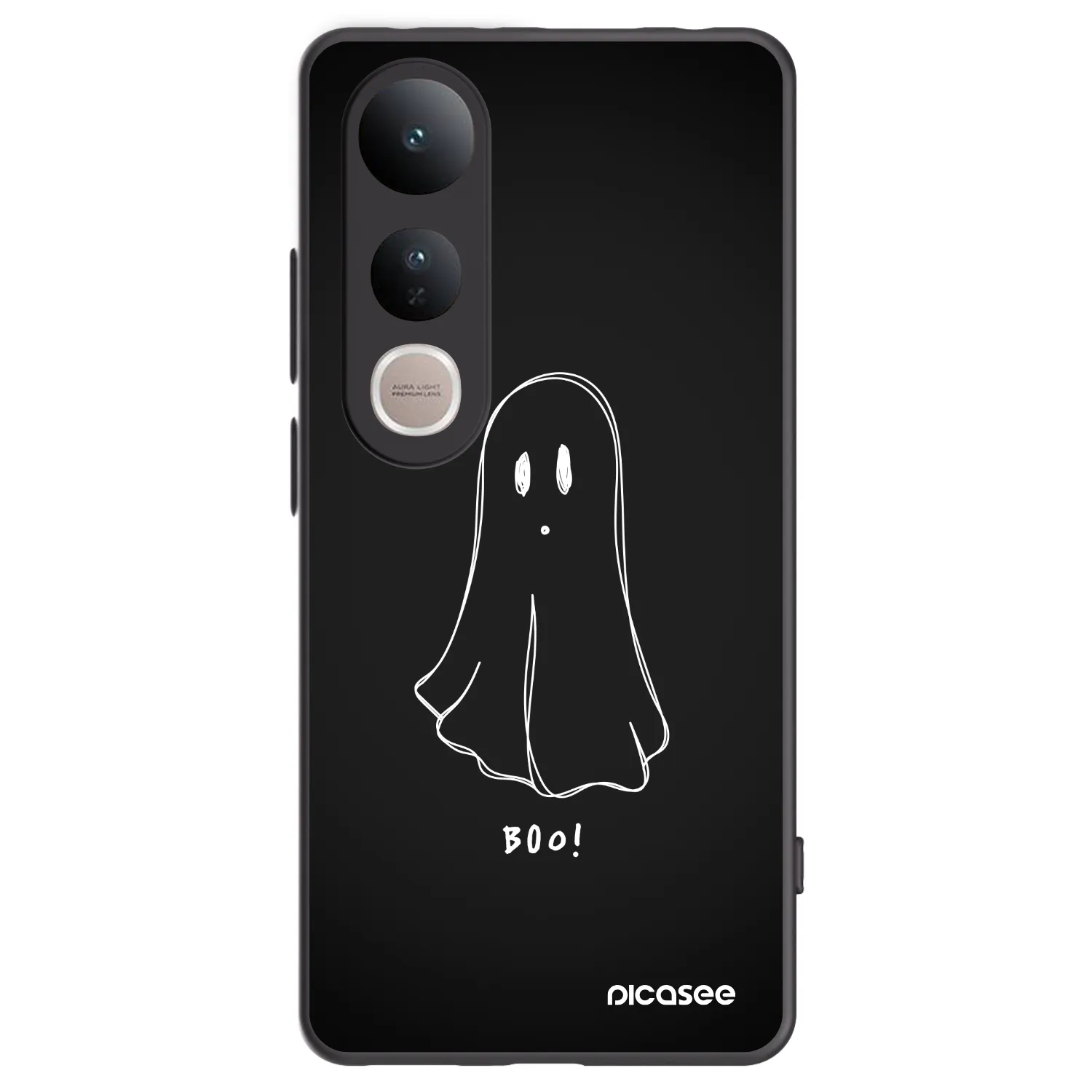 Picasee husă neagră din silicon pentru Vivo V50 Lite 5G - Ghost 2