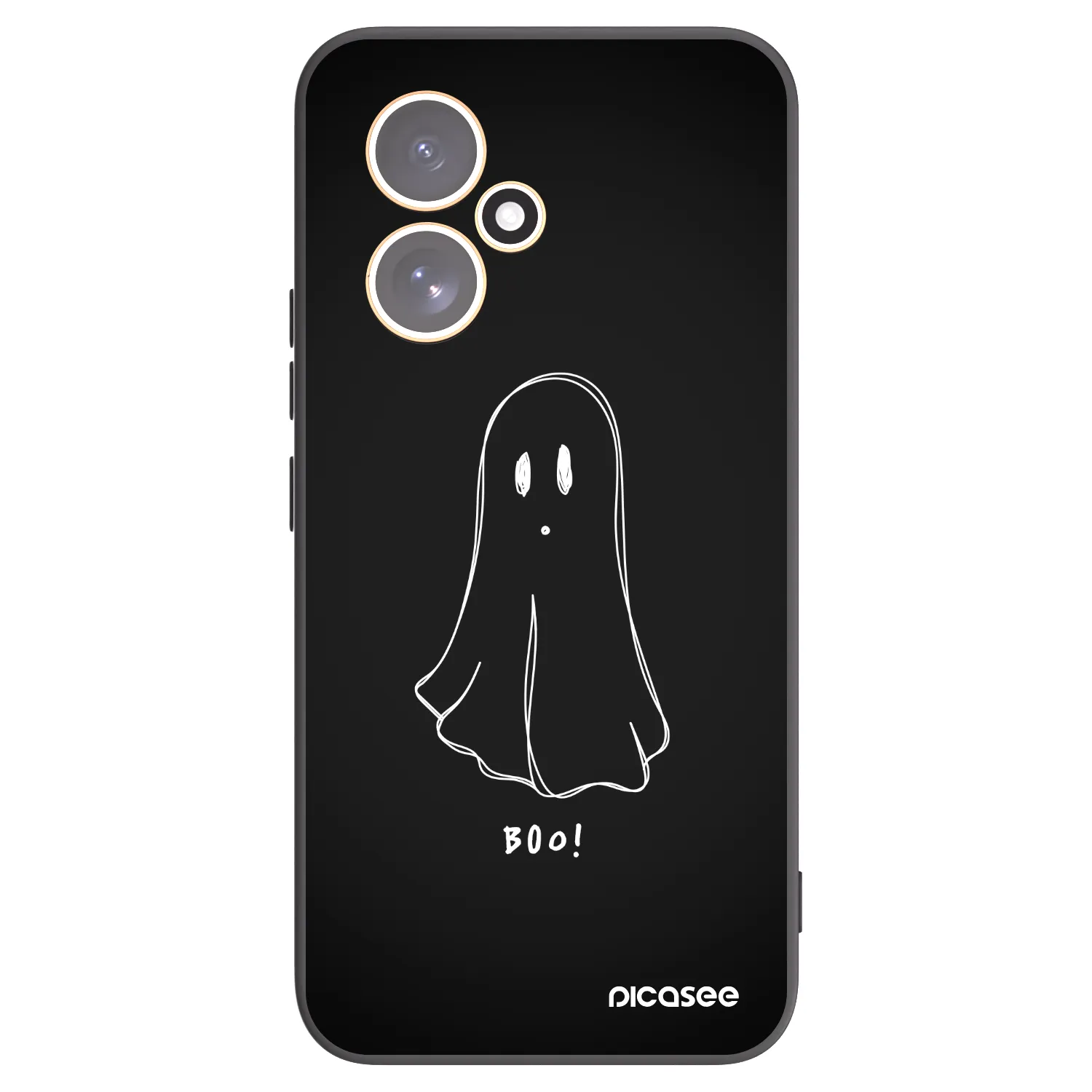 Picasee husă neagră din silicon pentru Honor 400 5G - Ghost 2