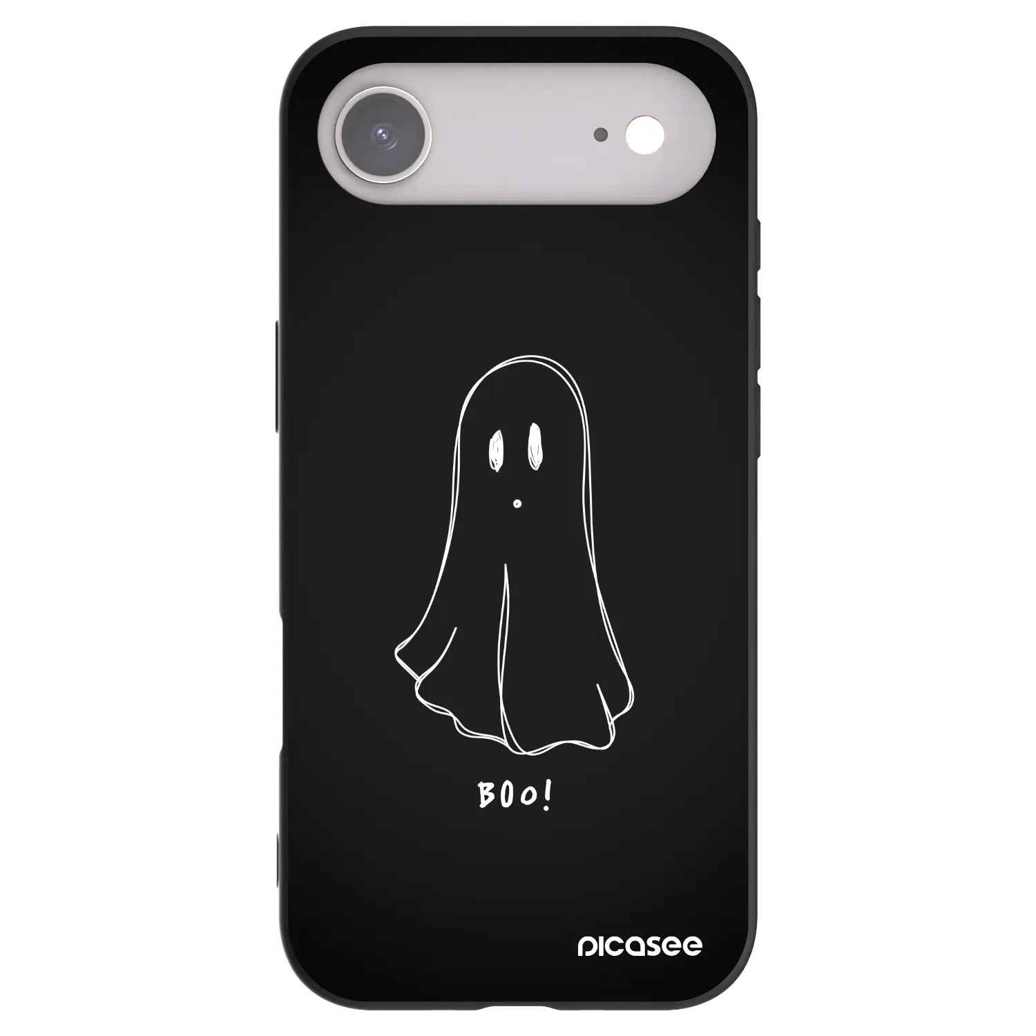 Picasee husă neagră din silicon pentru Apple iPhone Air - Ghost 2
