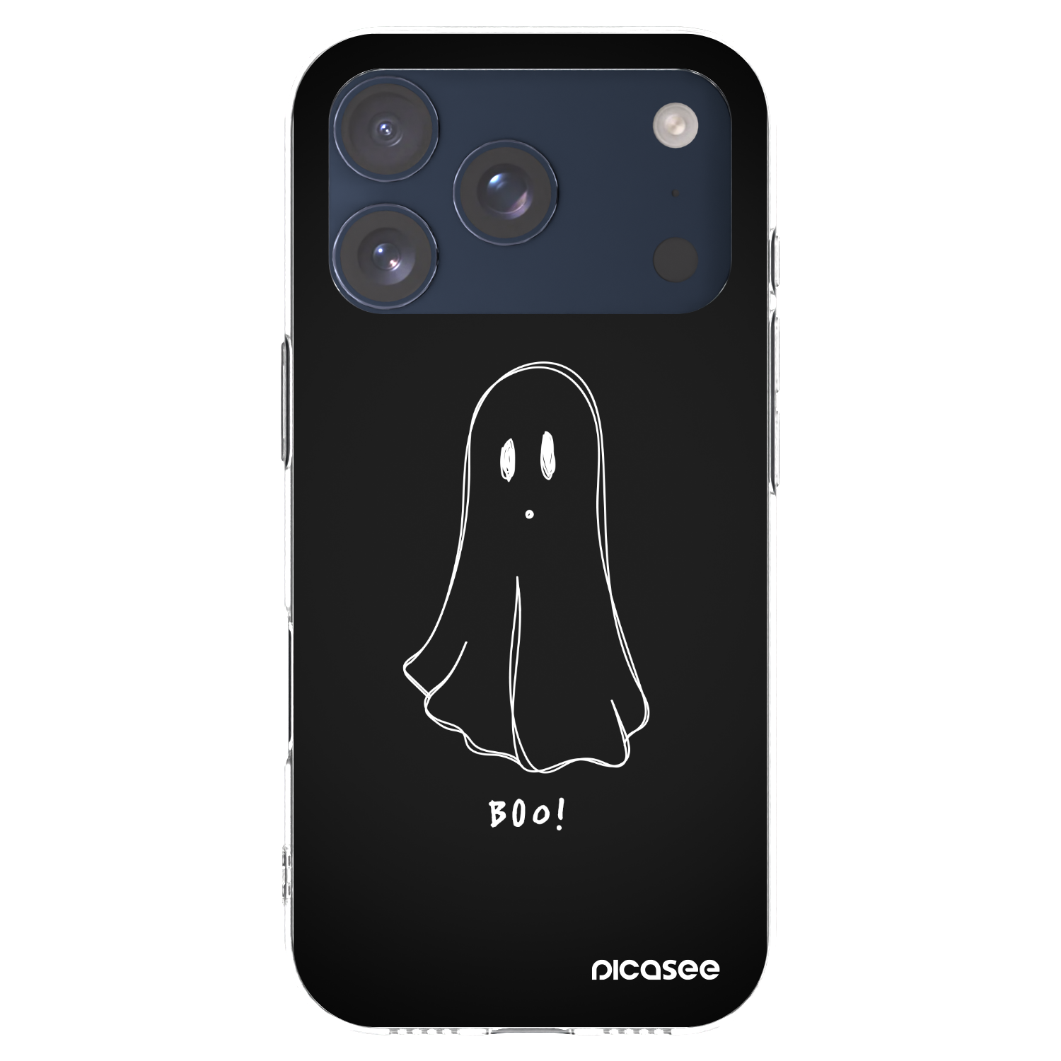Picasee husă transparentă din silicon pentru Apple iPhone 17 Pro - Ghost 2