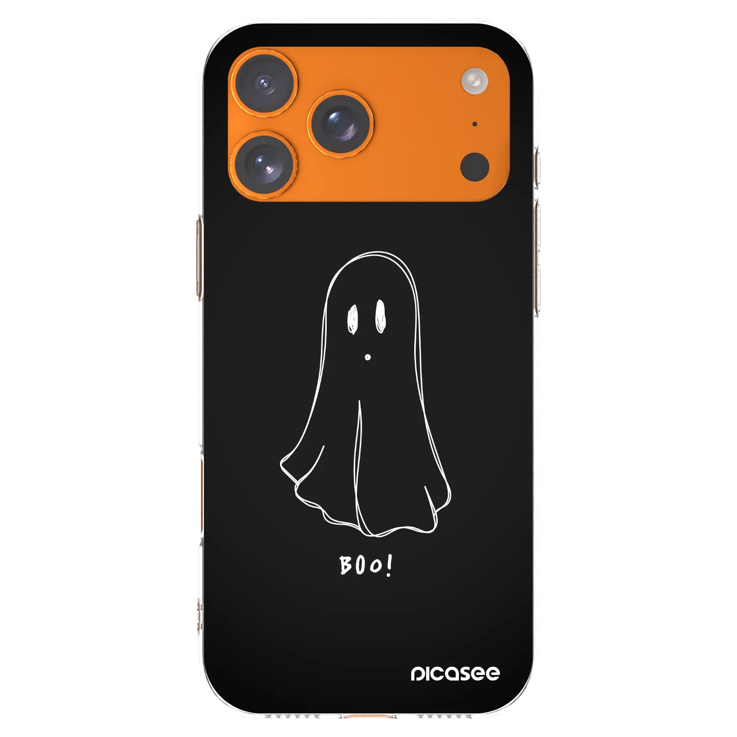 Picasee husă transparentă din silicon pentru Apple iPhone 17 Pro Max - Ghost 2