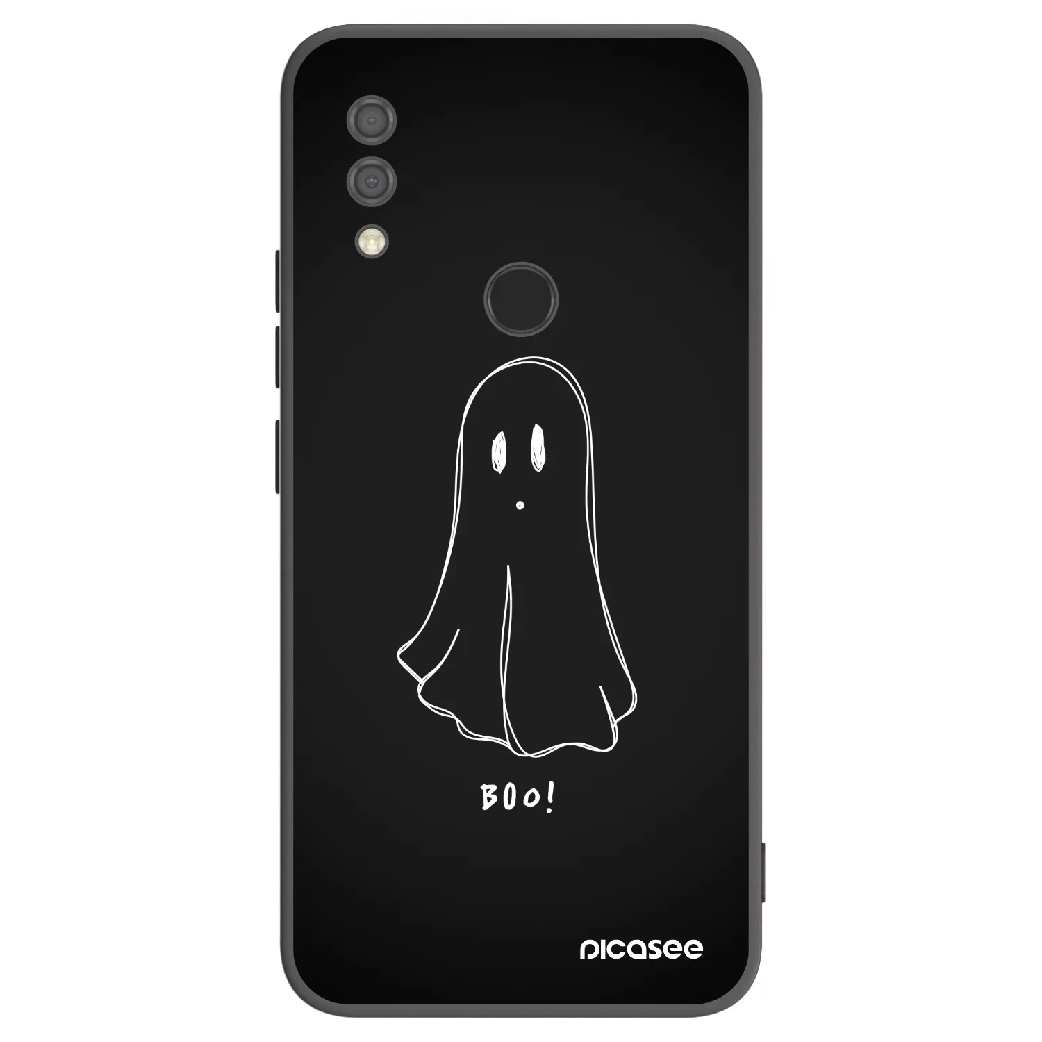 Picasee husă neagră din silicon pentru Xiaomi Redmi 7 - Ghost 2