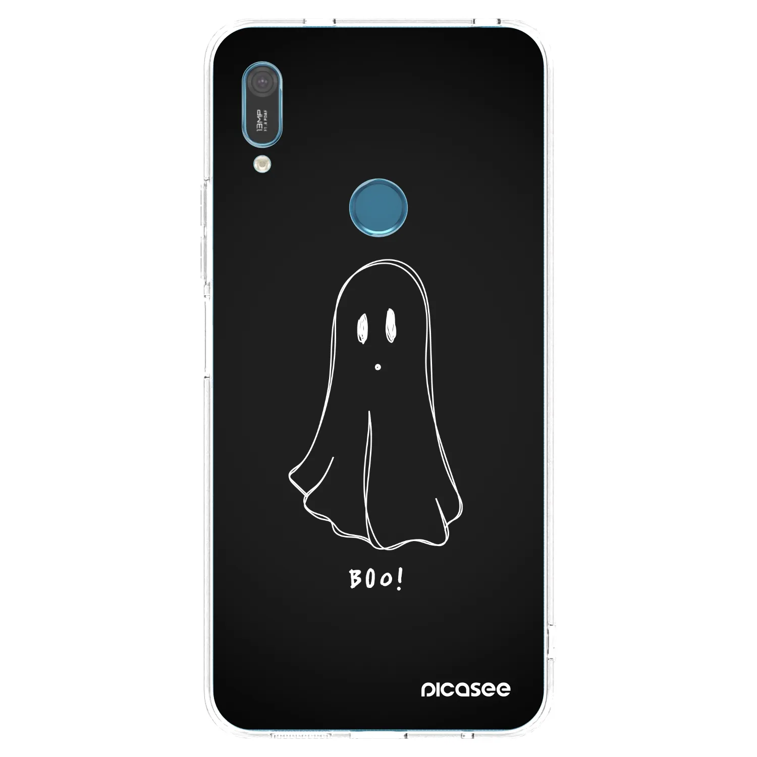 Picasee husă transparentă din silicon pentru Huawei Y6 2019 - Ghost 2