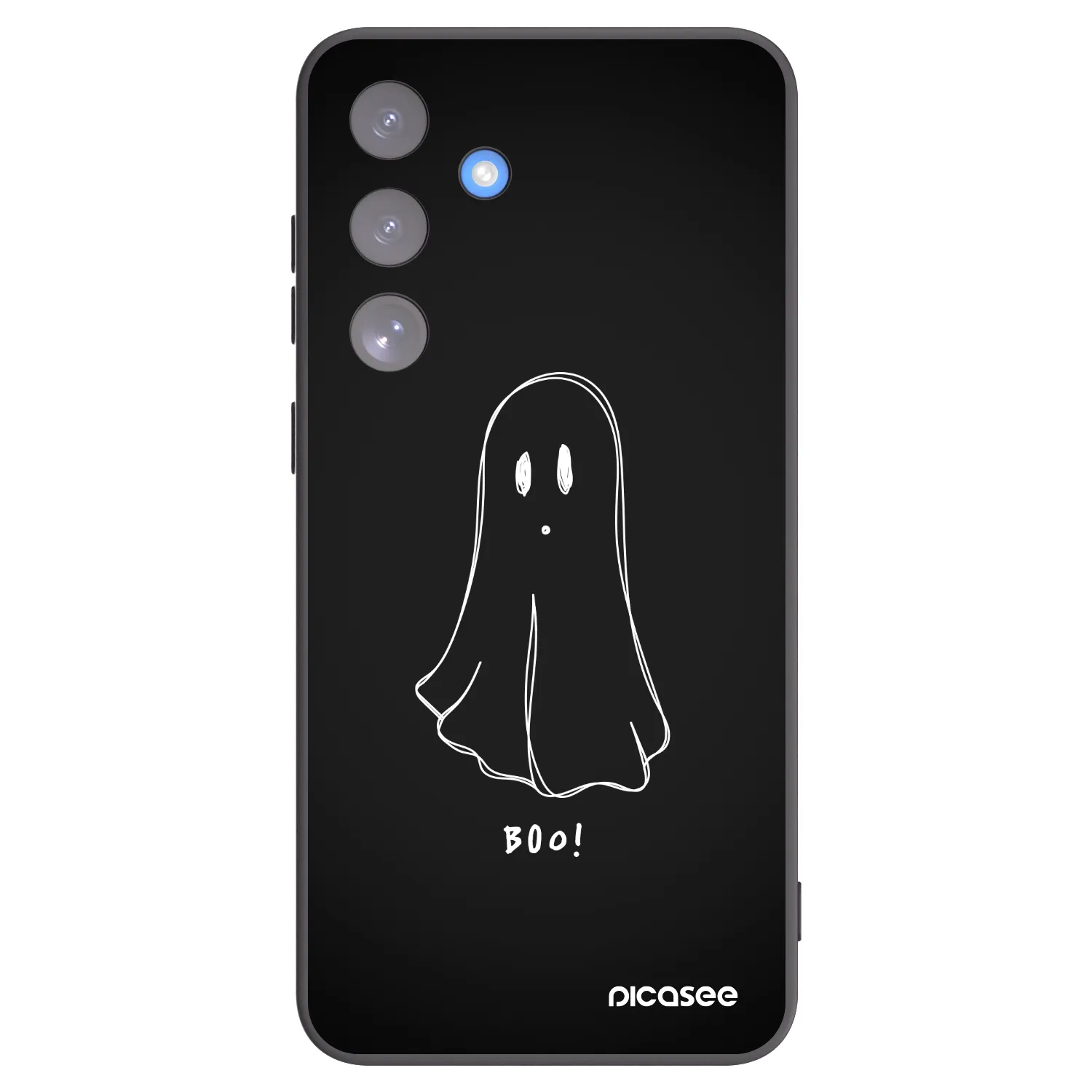 Picasee husă neagră din silicon pentru Samsung Galaxy S25 FE 5G - Ghost 2