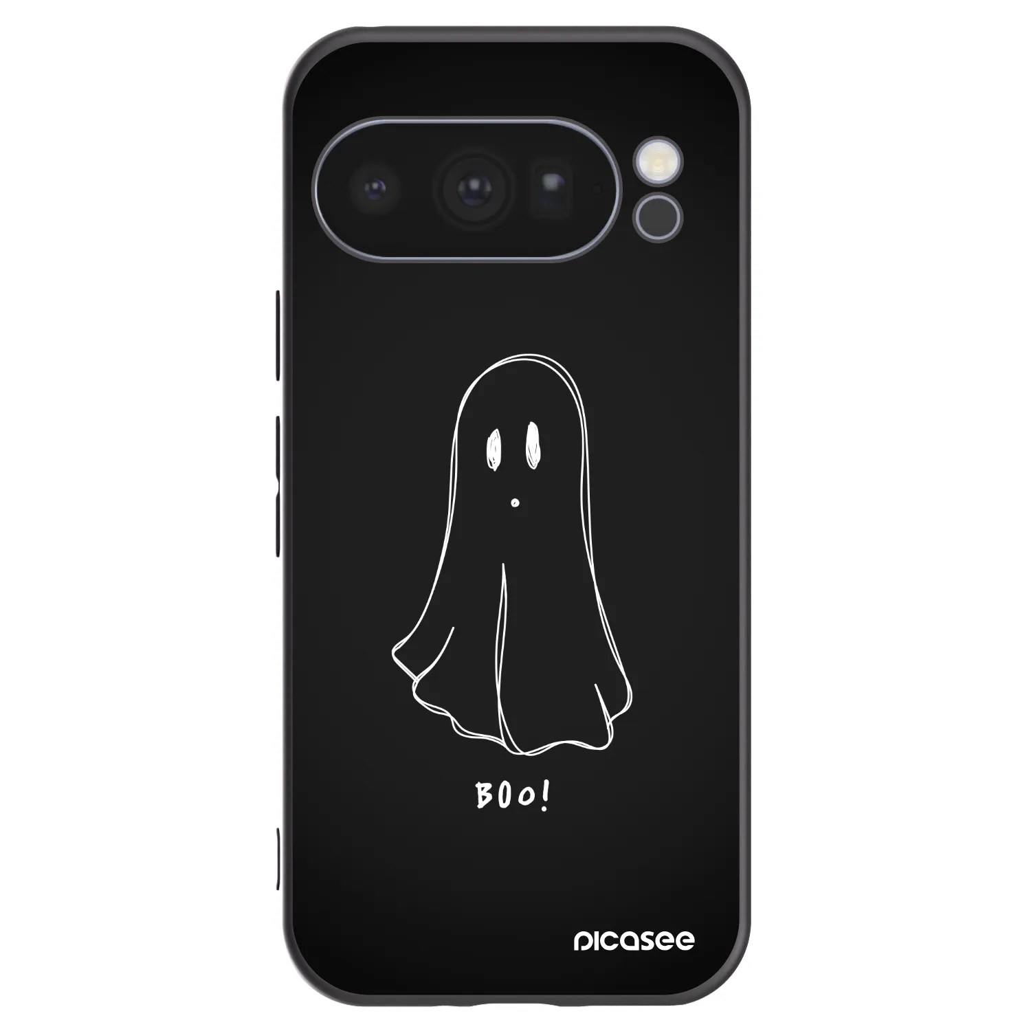 Picasee husă neagră din silicon pentru Google Pixel 10 Pro - Ghost 2