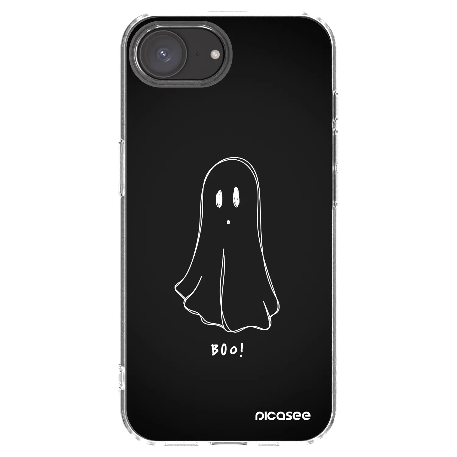 Picasee husă transparentă din silicon pentru Apple iPhone 17e - Ghost 2