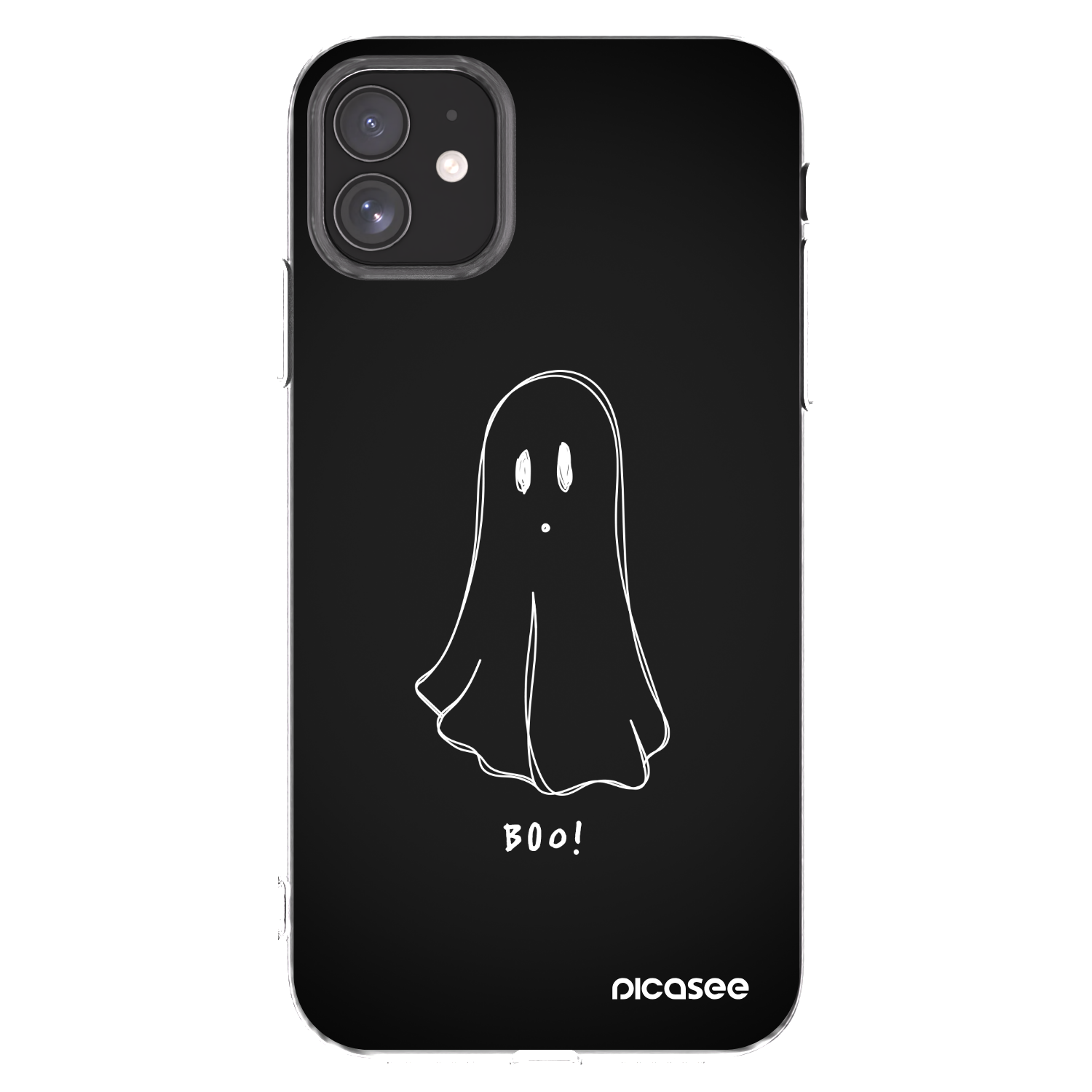 Picasee husă transparentă din silicon pentru Apple iPhone 11 - Ghost 2