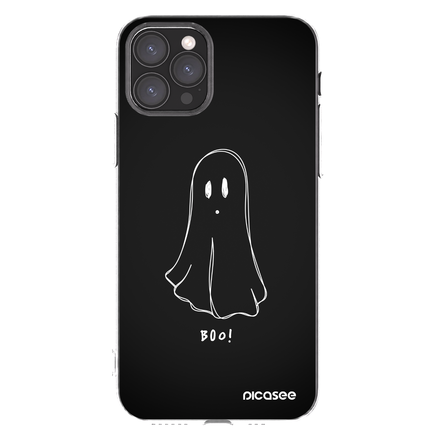 Picasee husă transparentă din silicon pentru Apple iPhone 11 Pro - Ghost 2