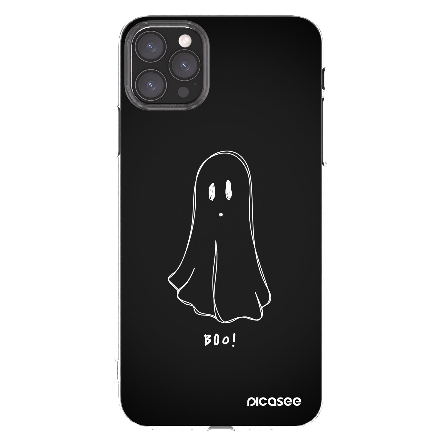 Picasee husă transparentă din silicon pentru Apple iPhone 11 Pro Max - Ghost 2