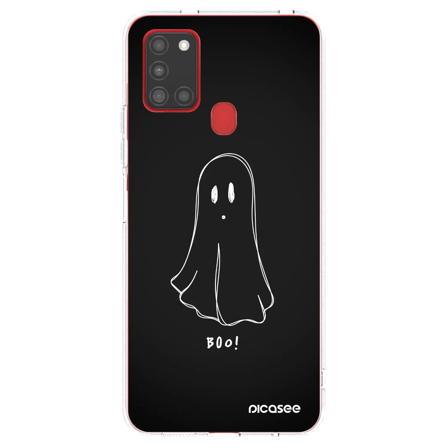 Picasee husă transparentă din silicon pentru Samsung Galaxy A21s - Ghost 2