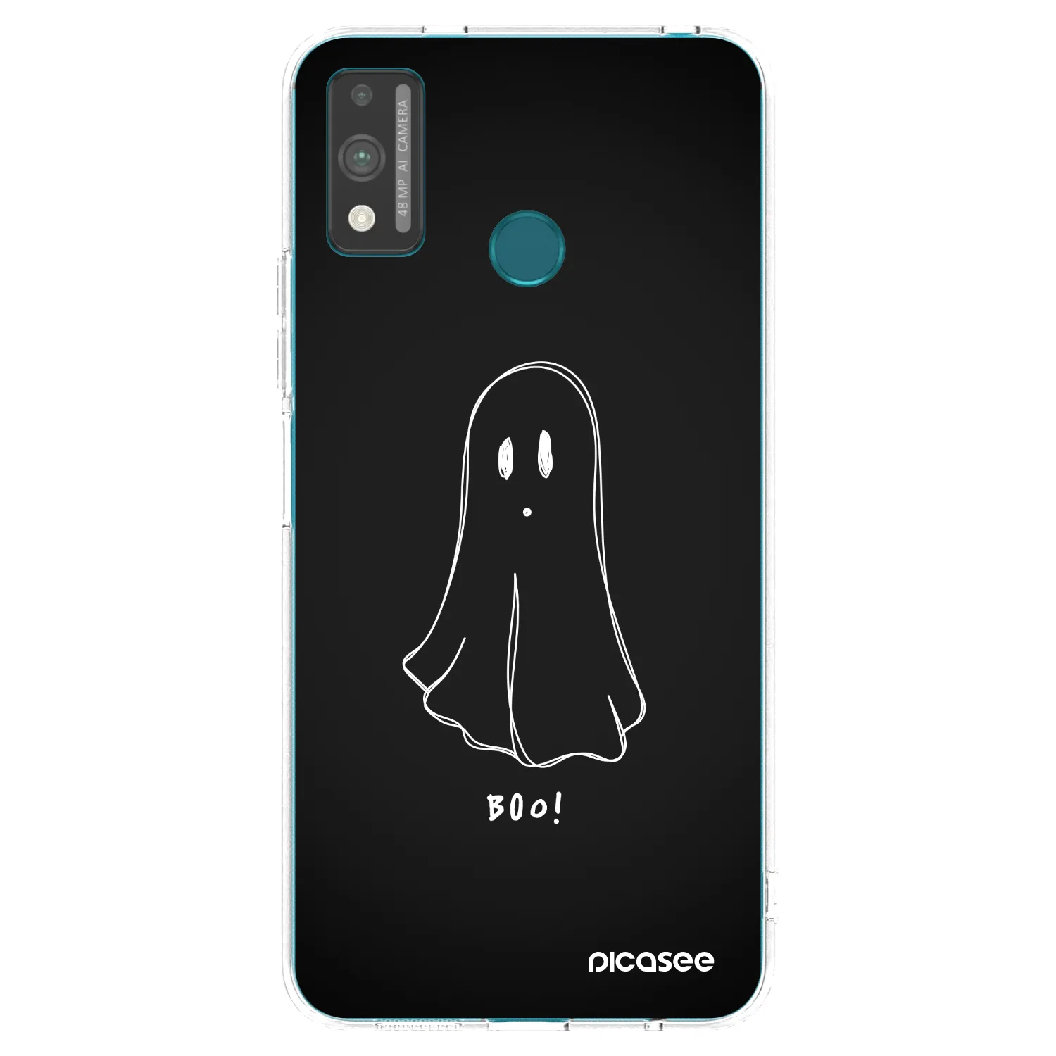 Picasee husă transparentă din silicon pentru Honor 9X Lite - Ghost 2