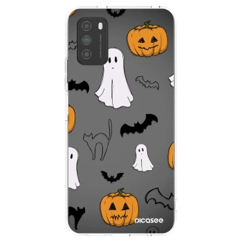 Picasee husă transparentă din silicon pentru Xiaomi Poco M3 - Spooky crew