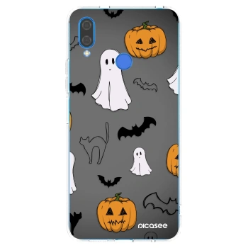 Picasee husă transparentă din silicon pentru Huawei Nova 3i - Spooky crew