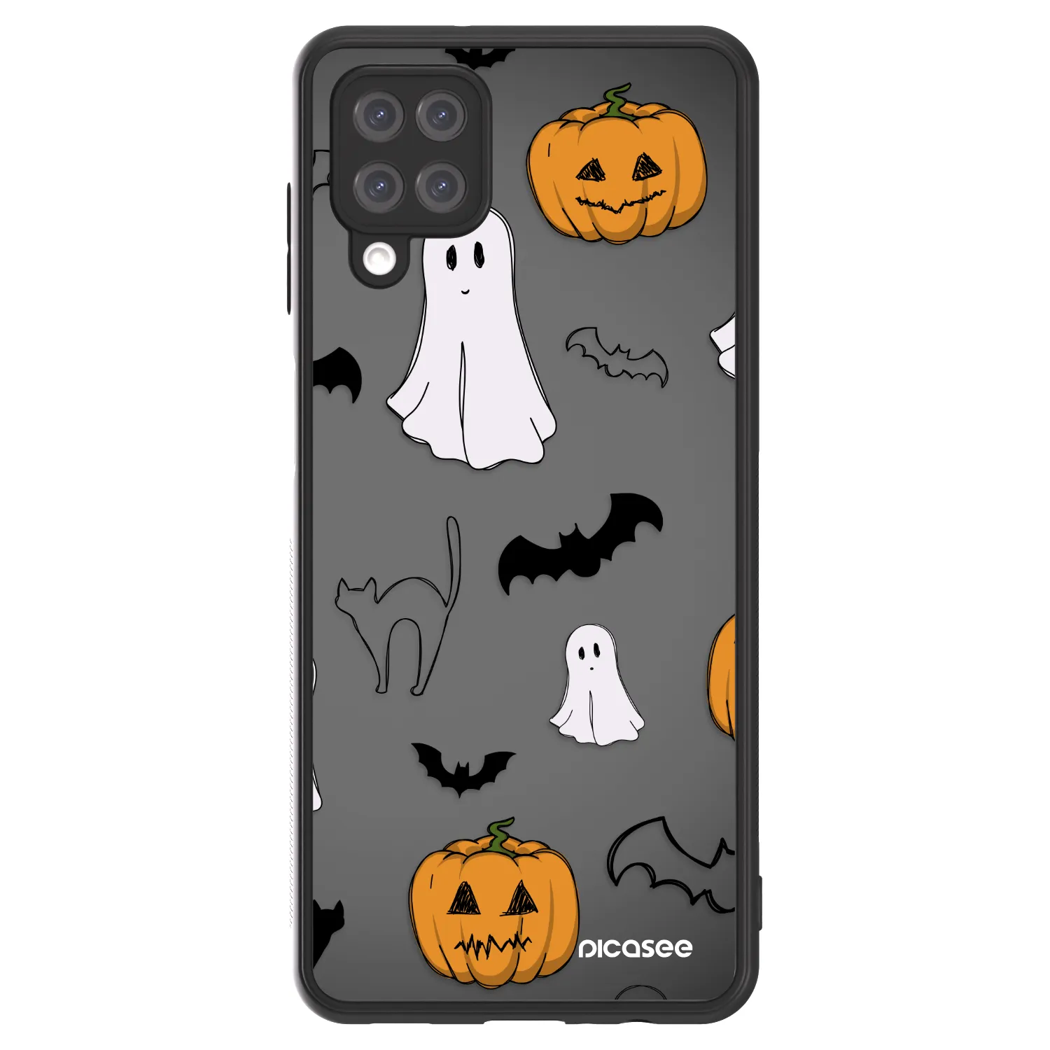Picasee ULTIMATE CASE pentru Samsung Galaxy A12 A125F - Spooky crew
