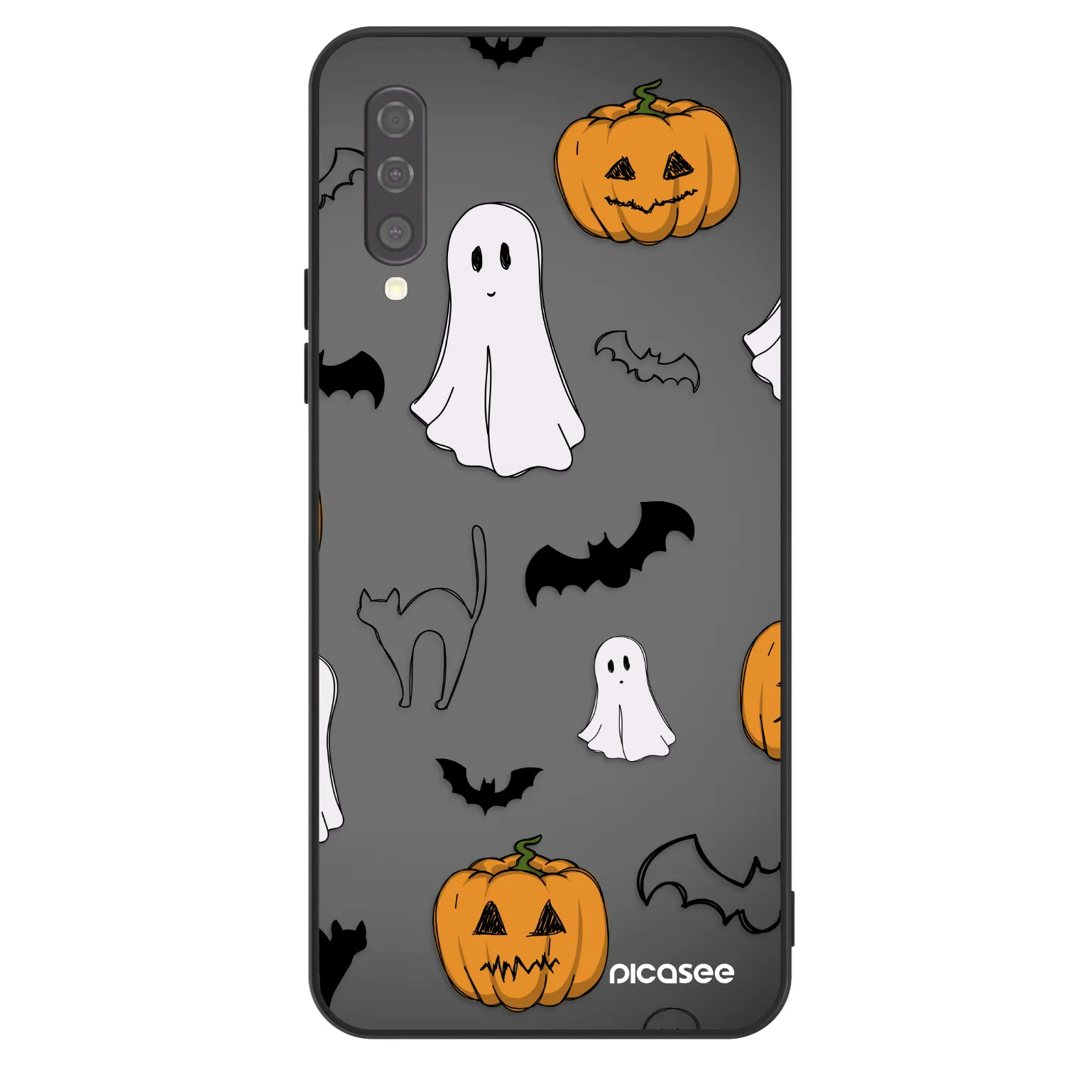 Picasee ULTIMATE CASE pentru Samsung Galaxy A50 A505F - Spooky crew
