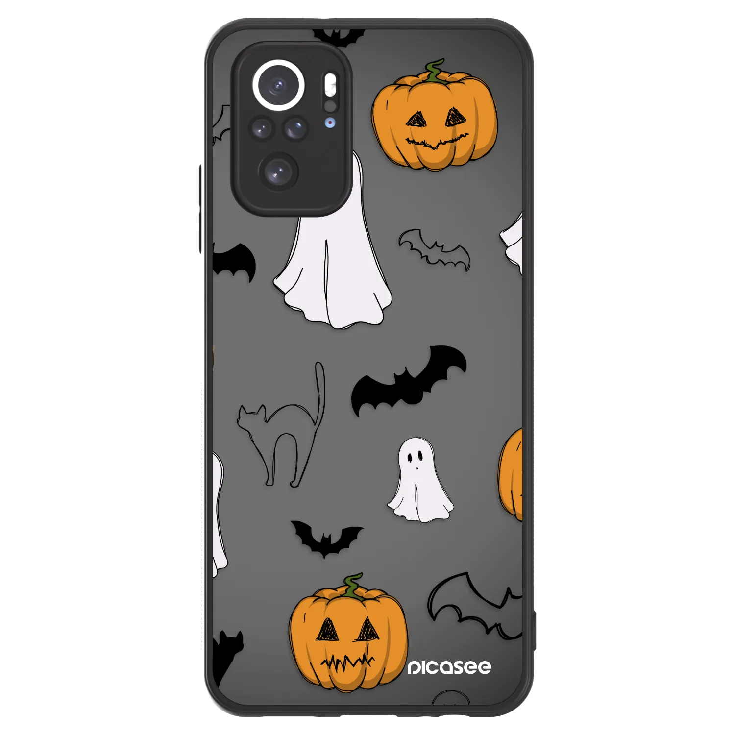 Picasee ULTIMATE CASE pentru Xiaomi Redmi Note 10 - Spooky crew