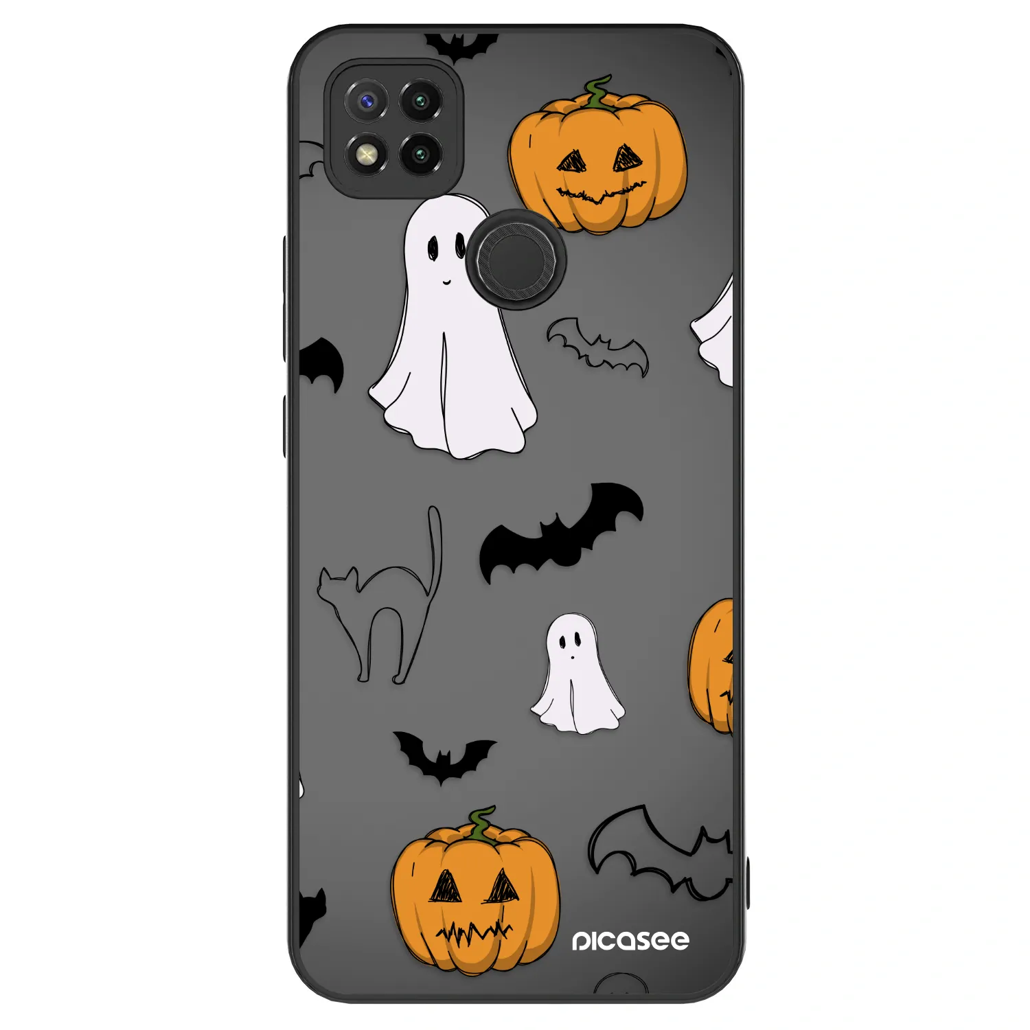 Picasee ULTIMATE CASE pentru Xiaomi Redmi 9C - Spooky crew