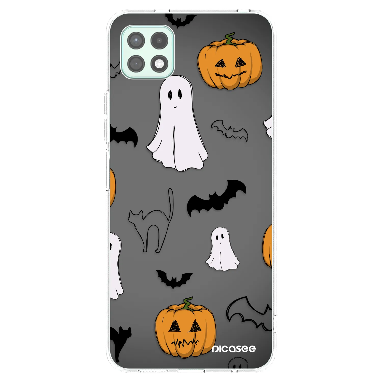 Picasee husă transparentă din silicon pentru Samsung Galaxy A22 A226B 5G - Spooky crew