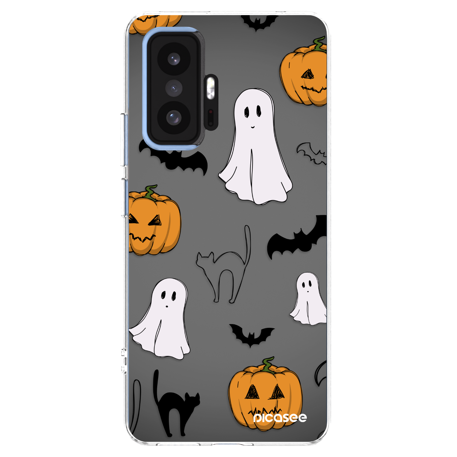 Picasee husă transparentă din silicon pentru Xiaomi 11T - Spooky crew