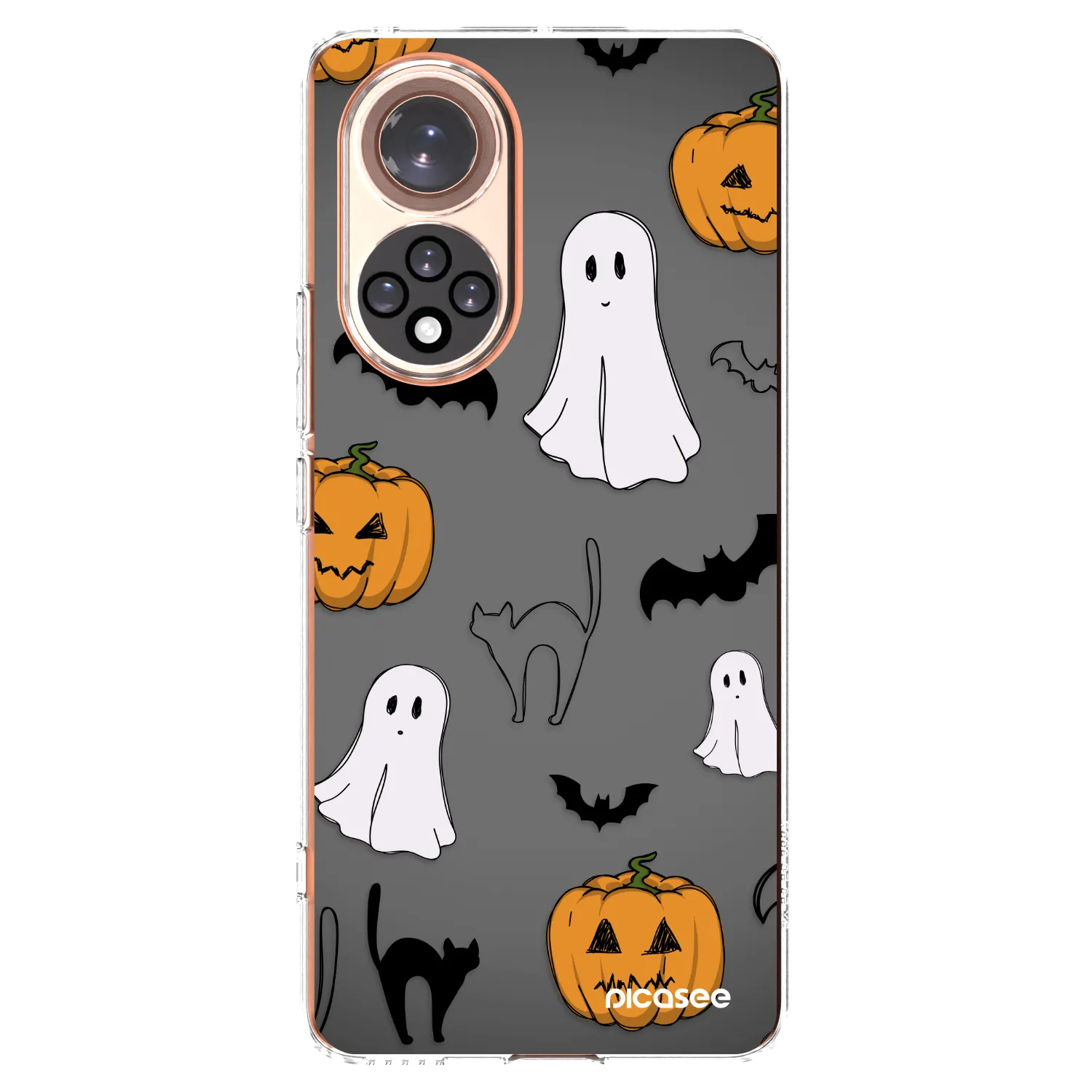 Picasee husă transparentă din silicon pentru Huawei Nova 9 - Spooky crew