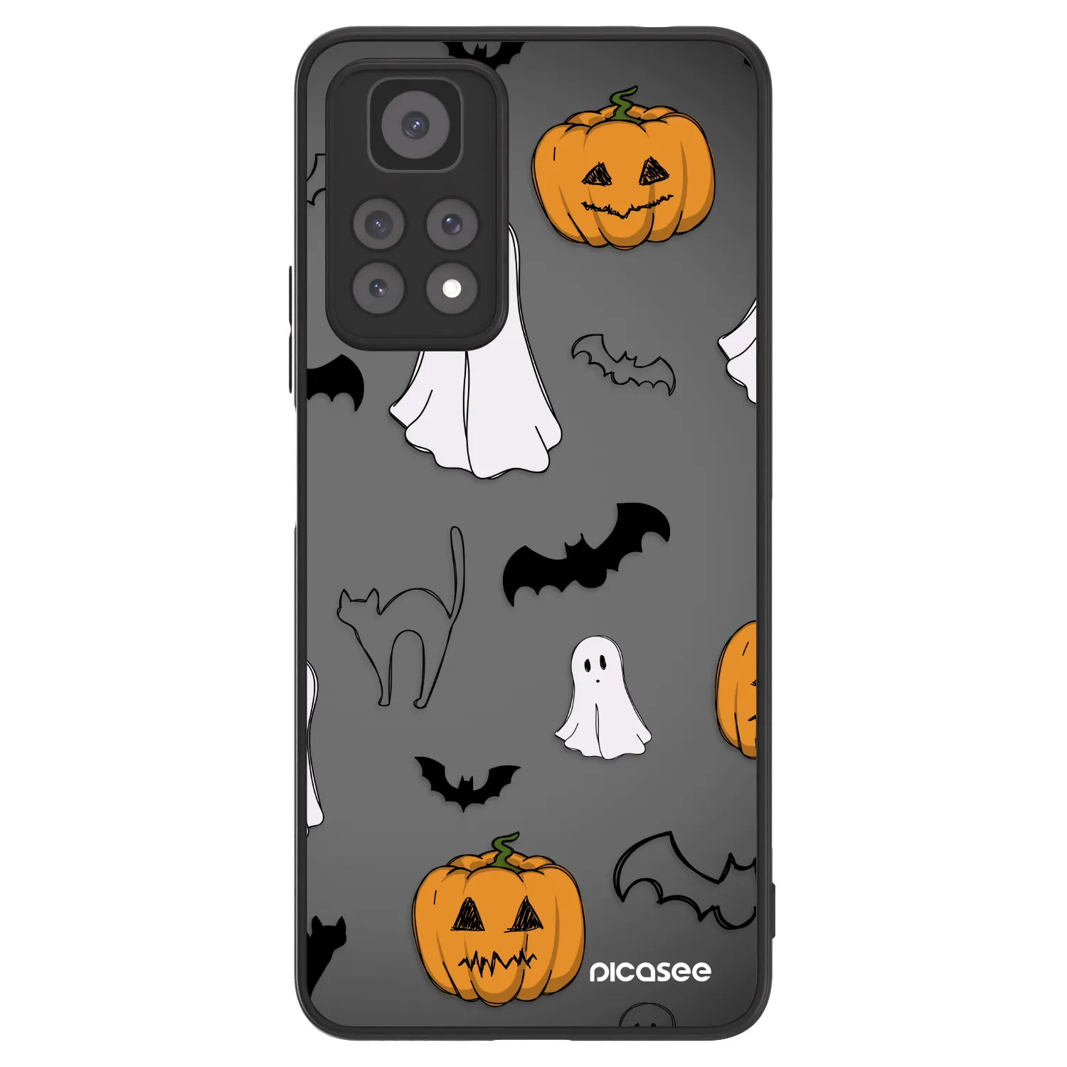 Picasee ULTIMATE CASE pentru Xiaomi Redmi Note 11 Pro 5G - Spooky crew