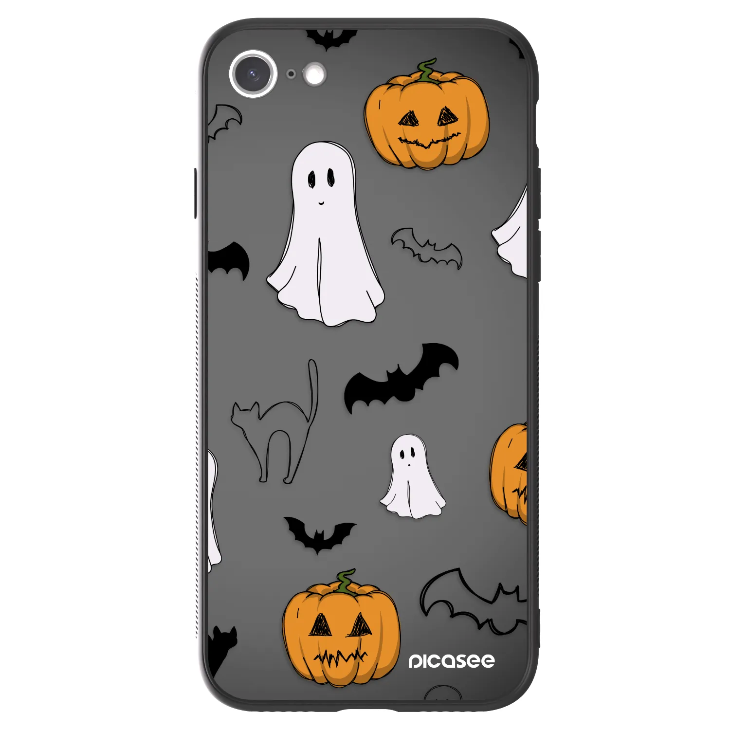 Picasee ULTIMATE CASE pentru Apple iPhone SE 2022 - Spooky crew