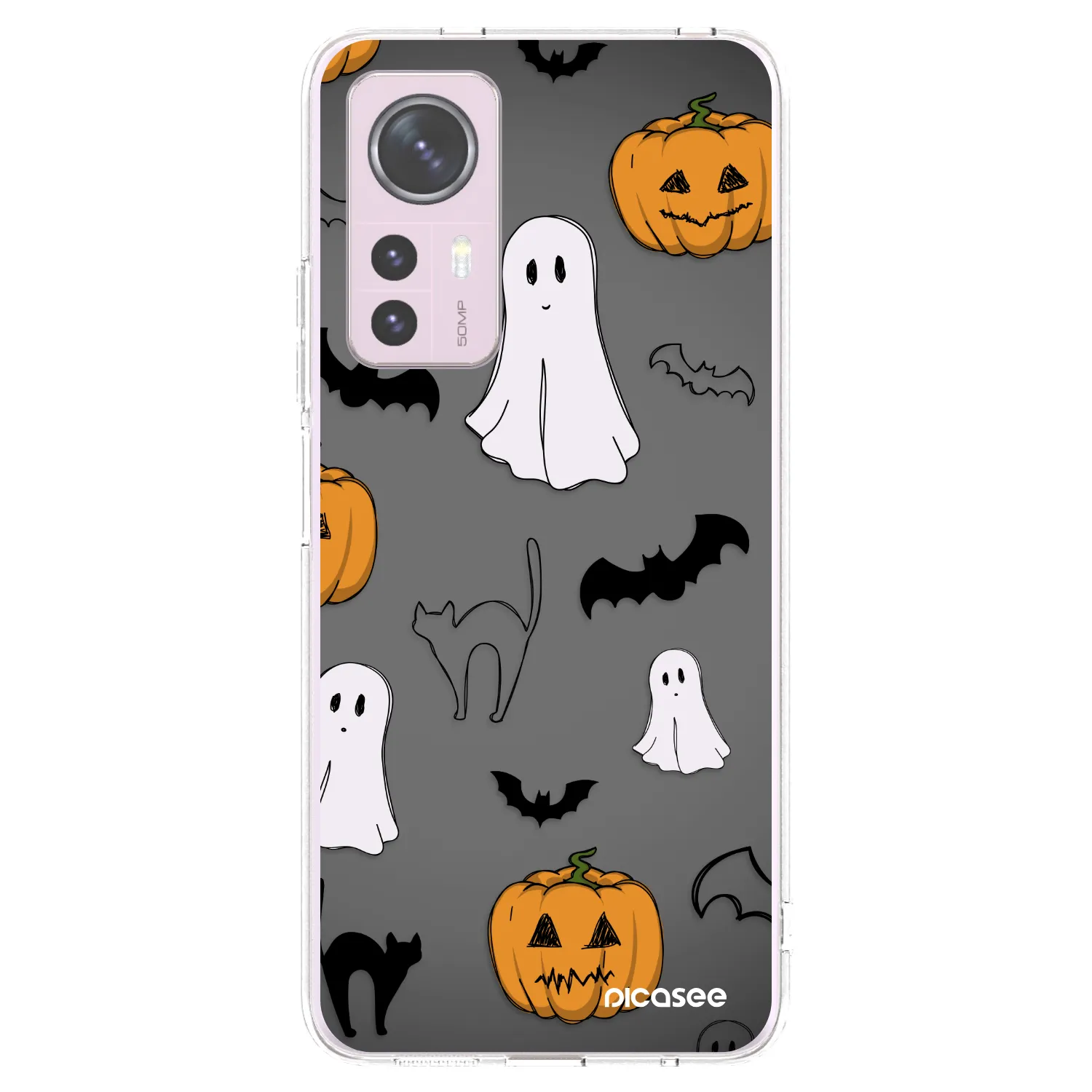 Picasee husă transparentă din silicon pentru Xiaomi 12 - Spooky crew
