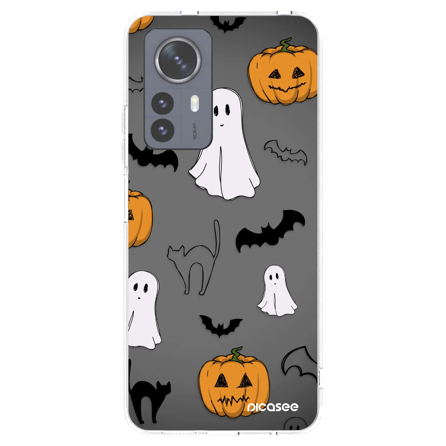 Picasee husă transparentă din silicon pentru Xiaomi 12 Pro - Spooky crew