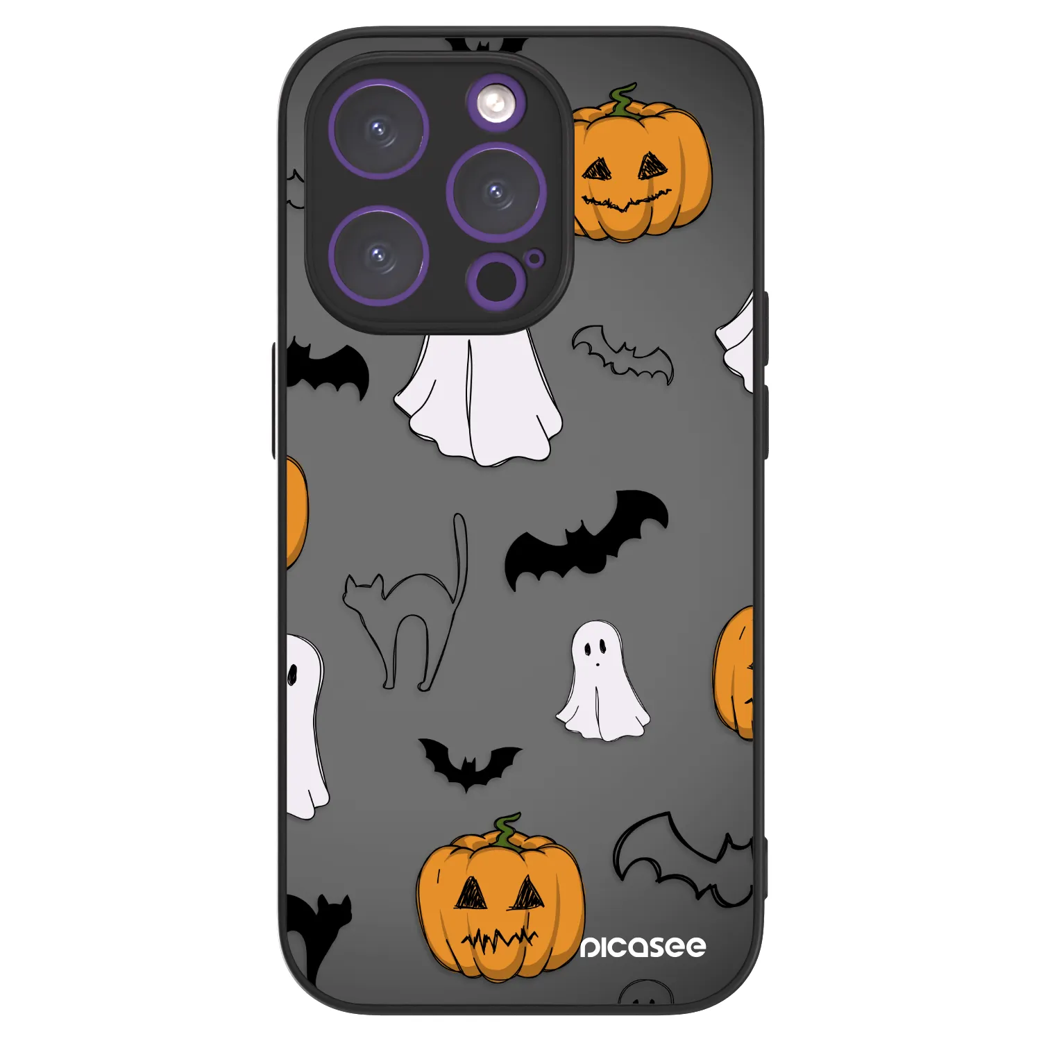 Picasee ULTIMATE CASE pentru Apple iPhone 14 Pro - Spooky crew