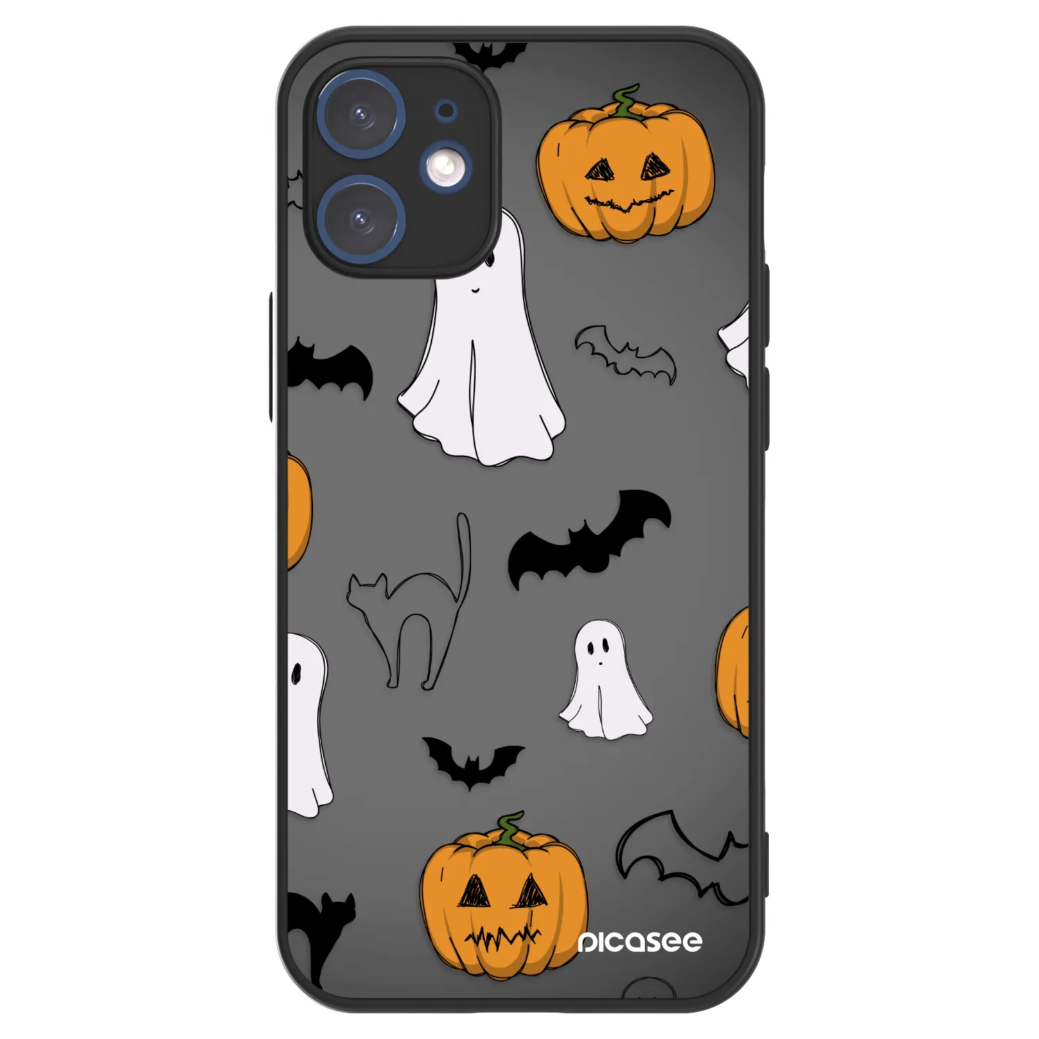 Picasee ULTIMATE CASE MagSafe pentru Apple iPhone 12 mini - Spooky crew