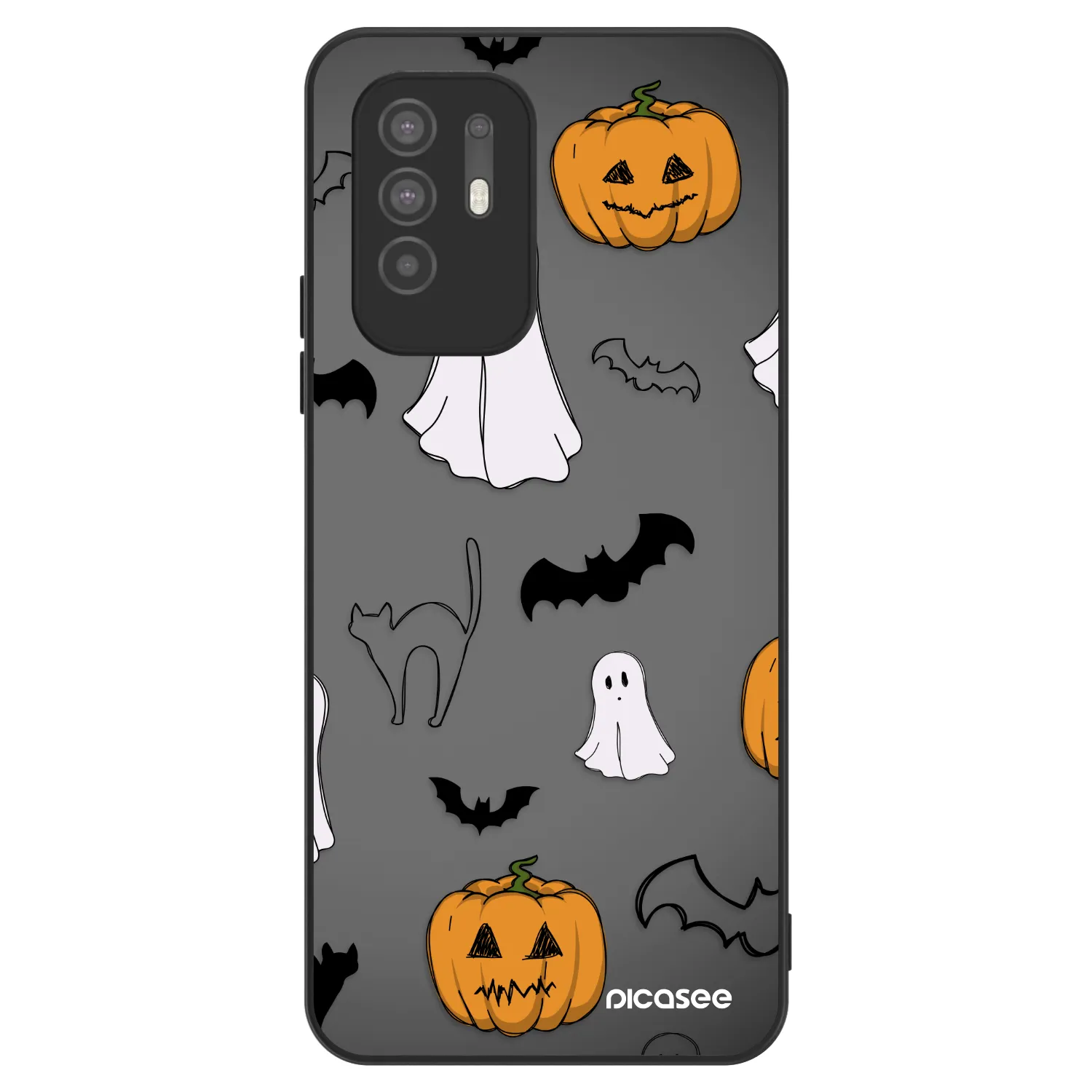 Picasee ULTIMATE CASE pentru OPPO A94 5G - Spooky crew