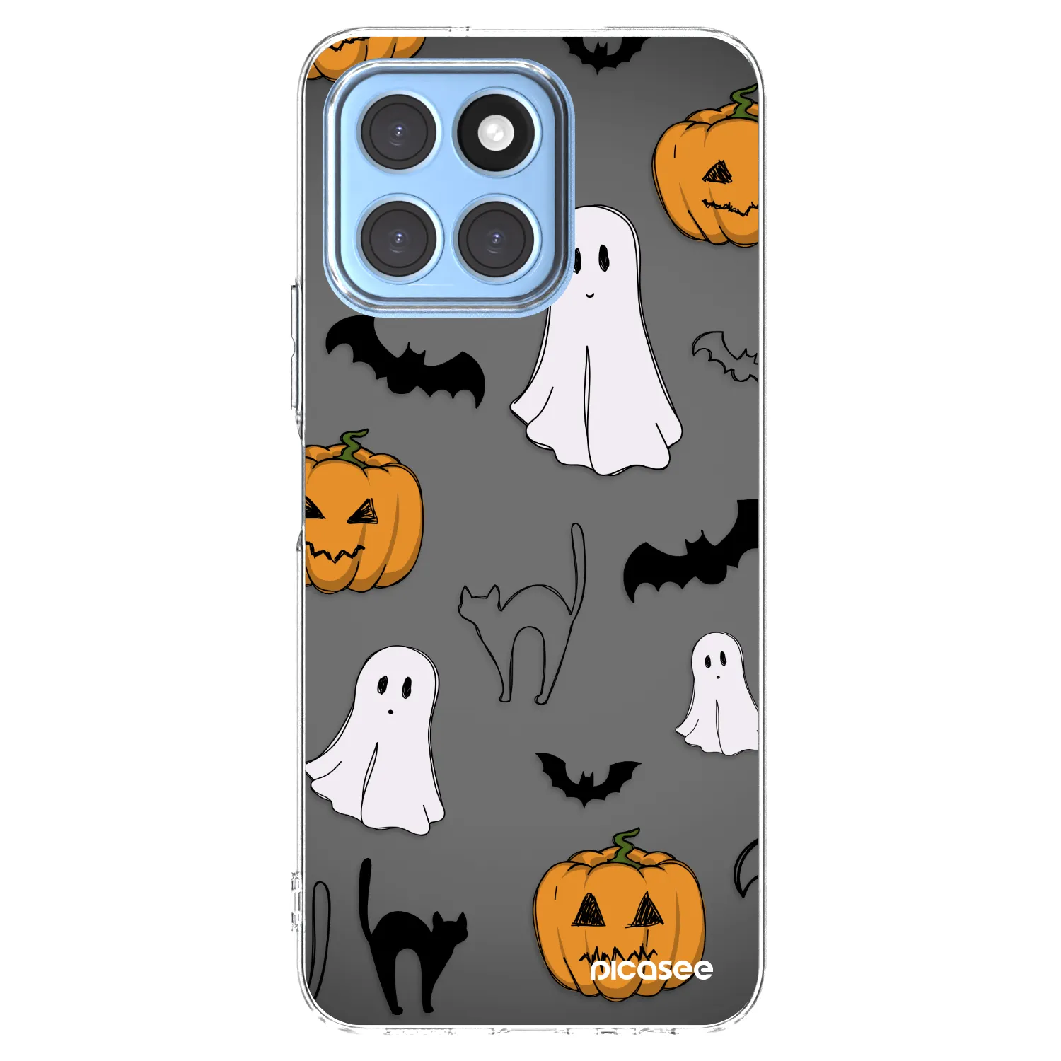 Picasee husă transparentă din silicon pentru Honor X6 - Spooky crew