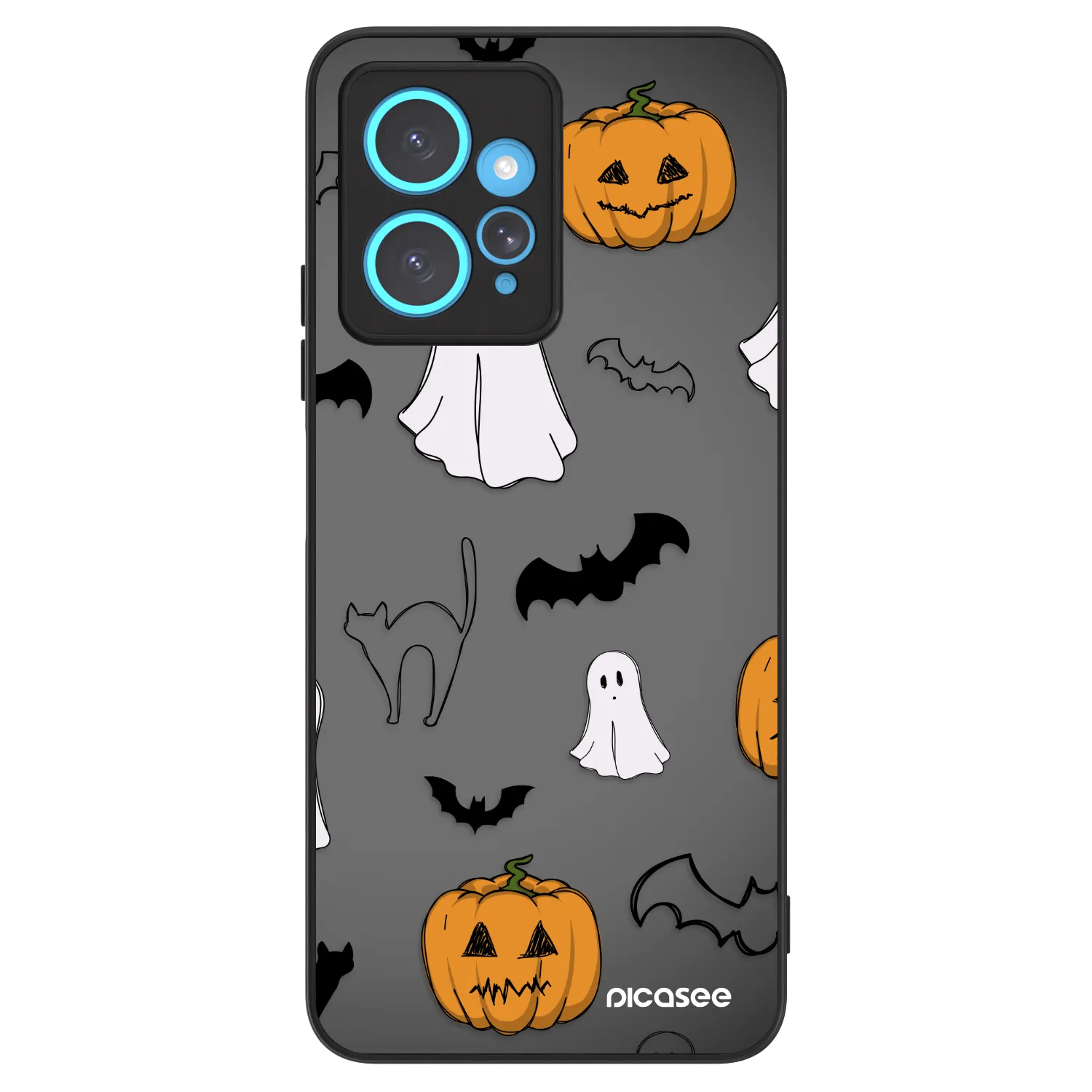 Picasee ULTIMATE CASE pentru Xiaomi Redmi Note 12 4G - Spooky crew