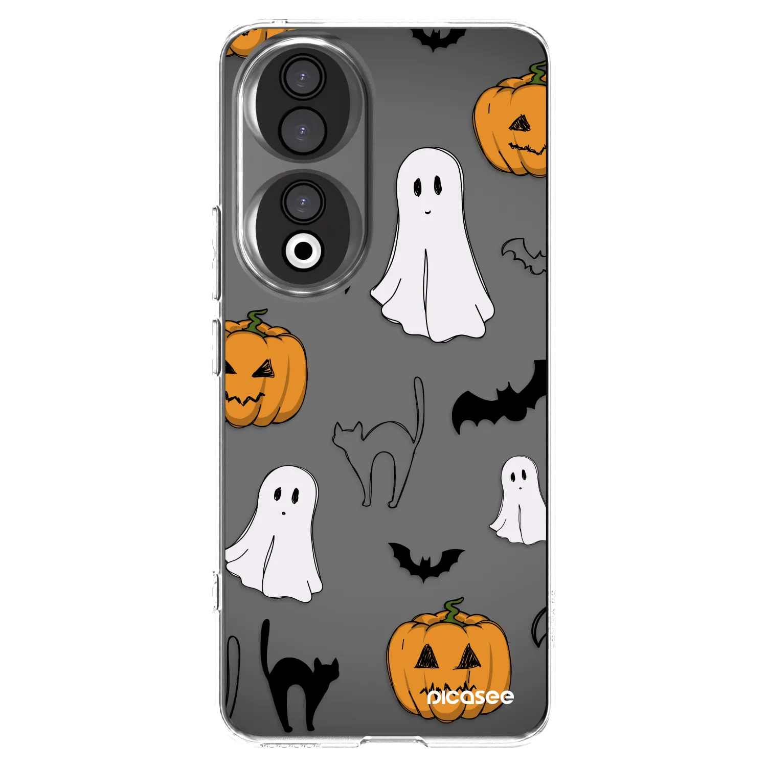 Picasee husă transparentă din silicon pentru Honor 90 5G - Spooky crew