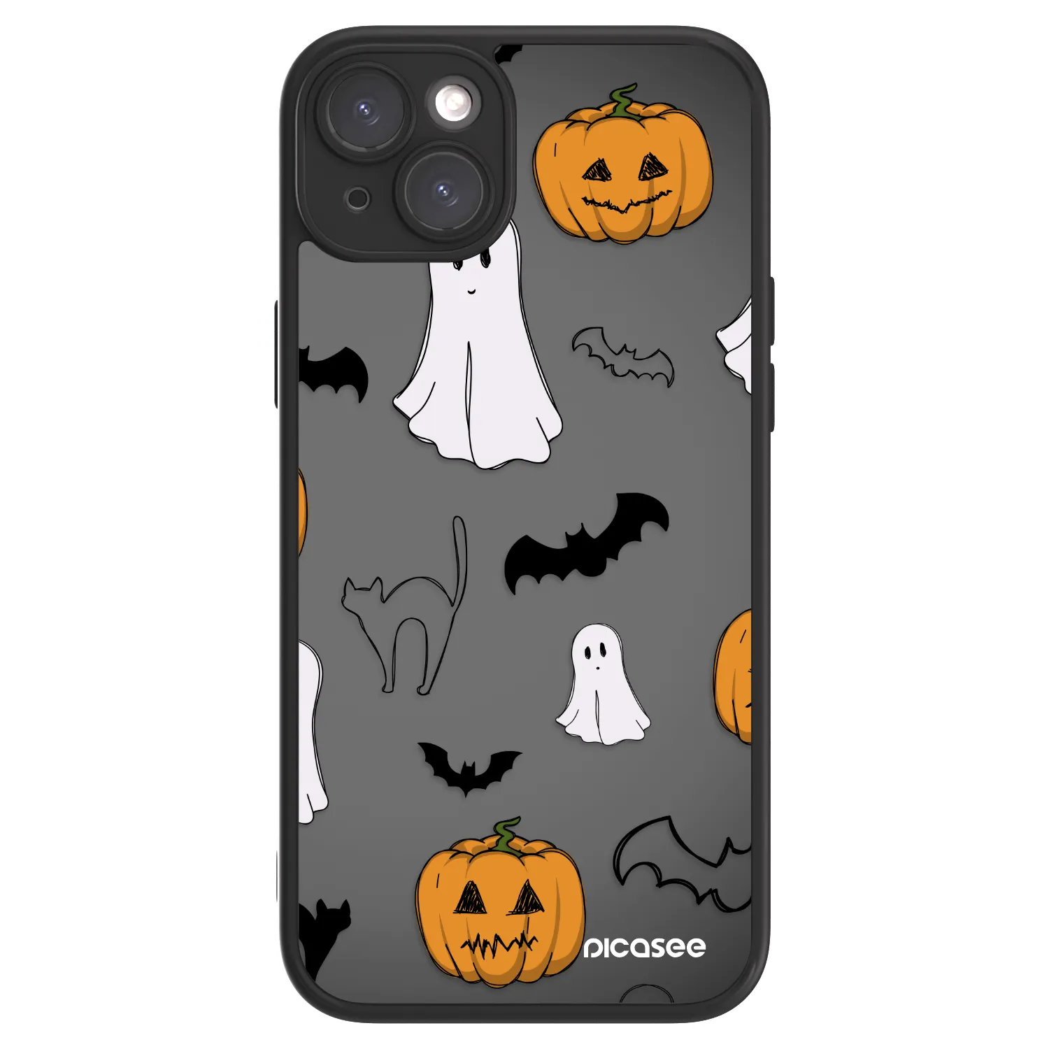 Picasee ULTIMATE CASE pentru Apple iPhone 15 Plus - Spooky crew
